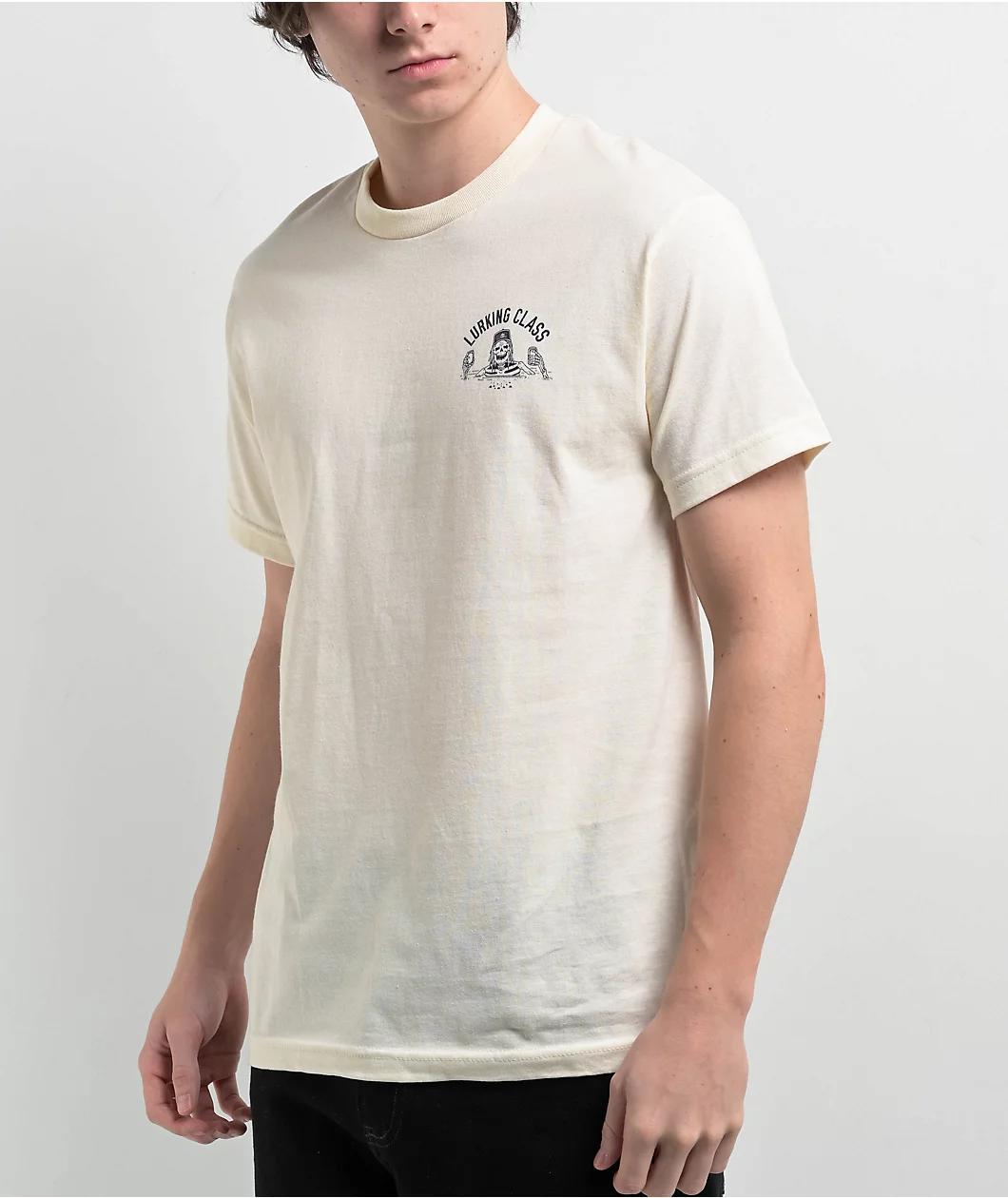 Lurking Class by Sketchy Tank Living The Dream Cream T-Shirt Product Image