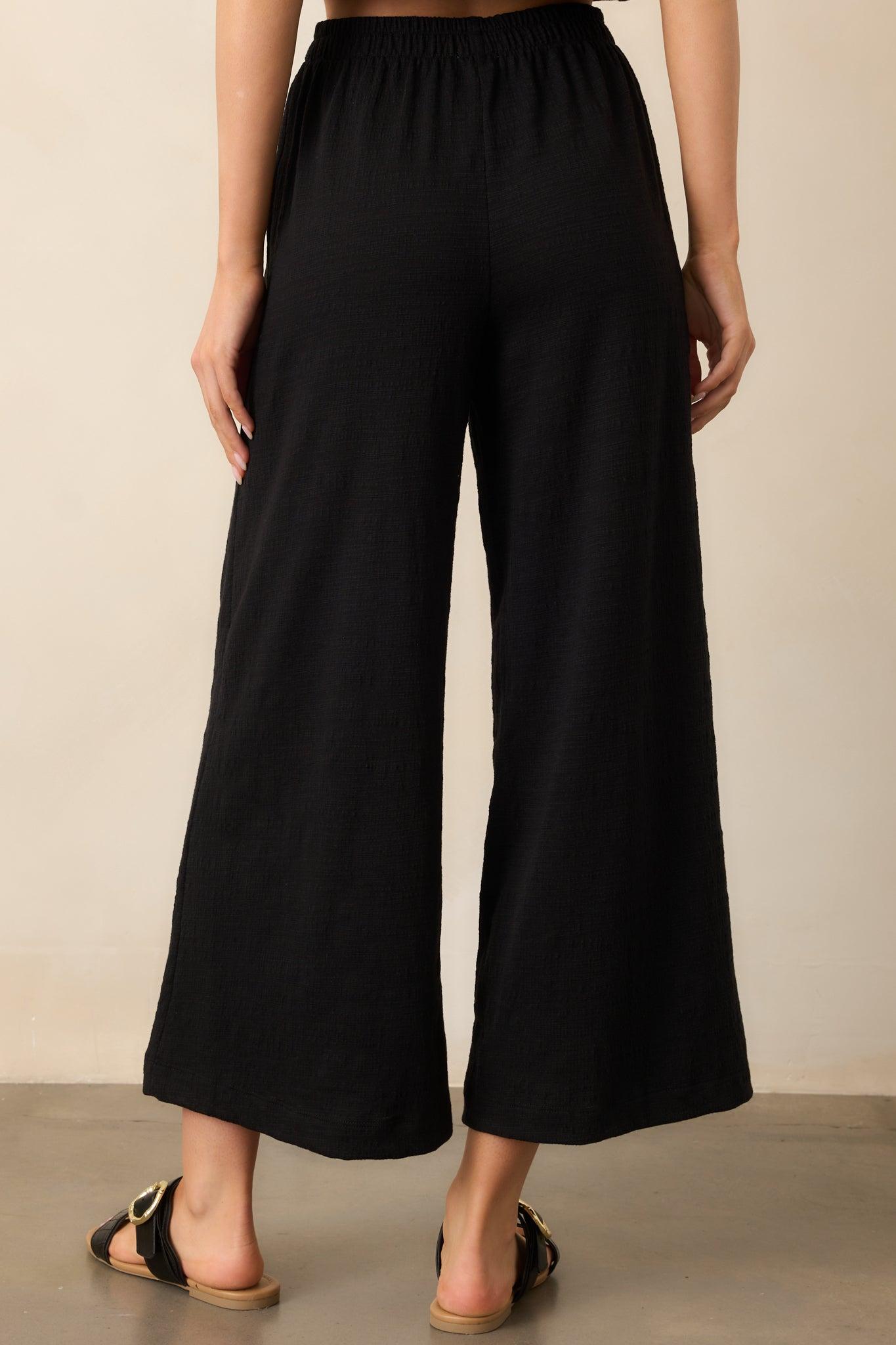 Z Supply Black Scout Textured Slub Pants Product Image