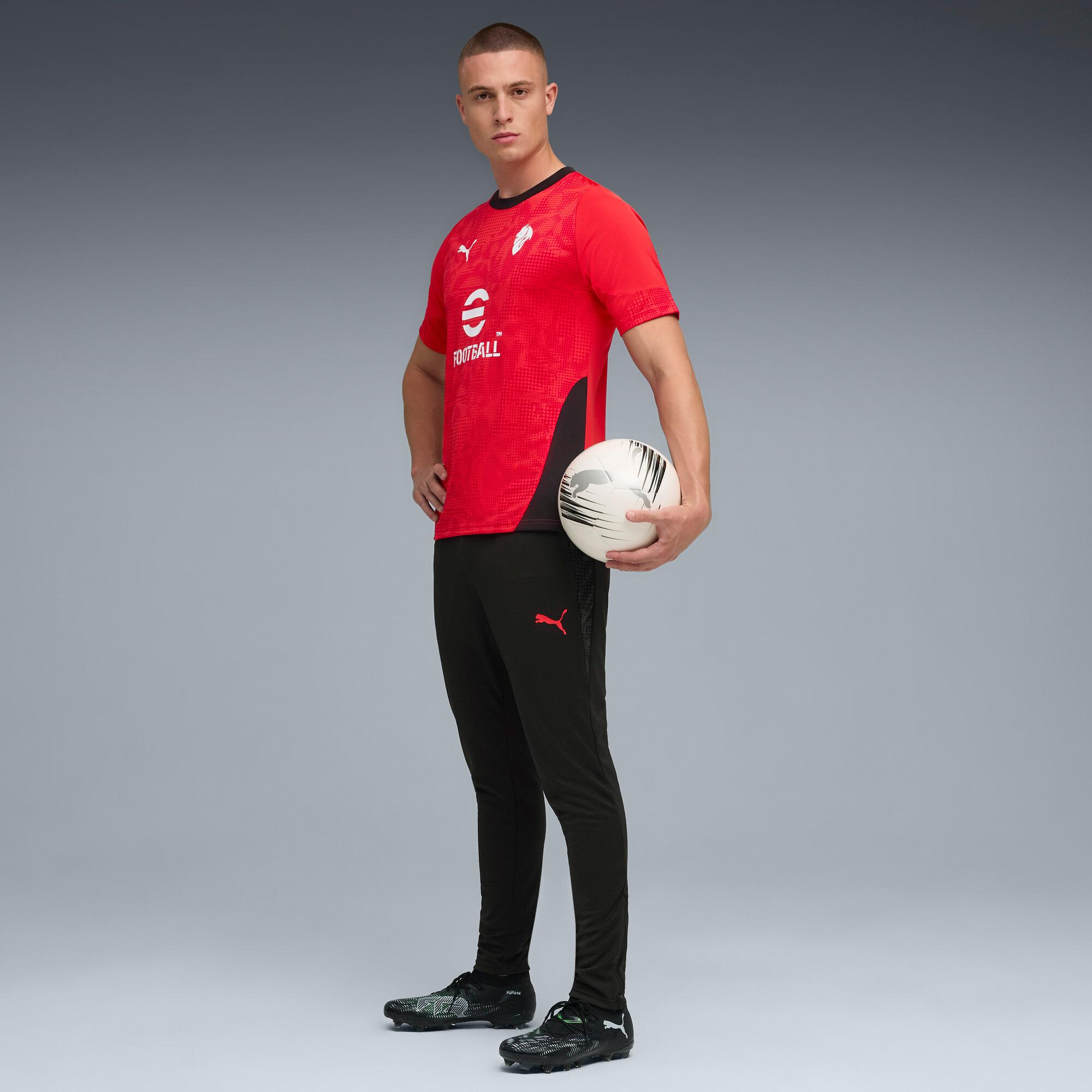 PUMA AC Milan Men's Long Sleeve Soccer Training Soccer Jersey Product Image