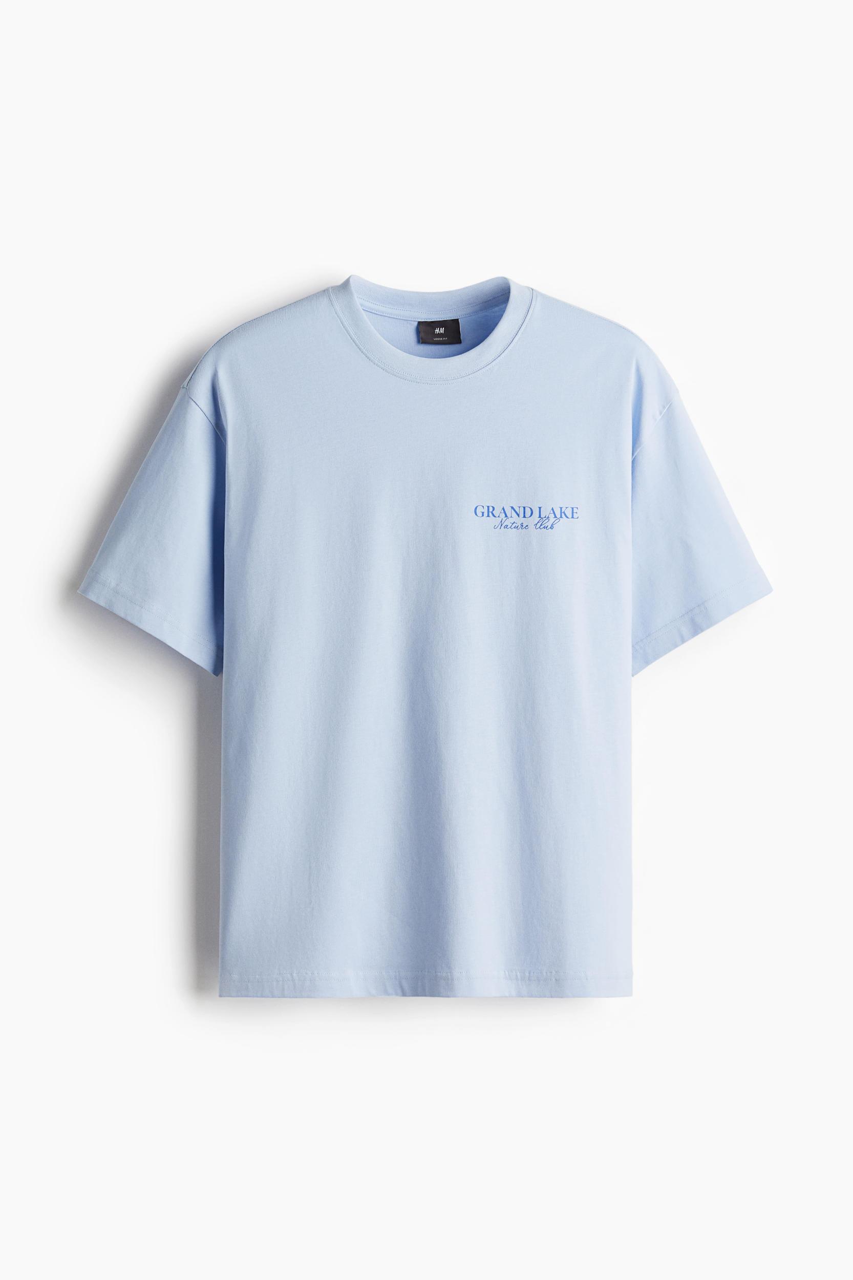 Loose Fit Printed T-shirt Product Image