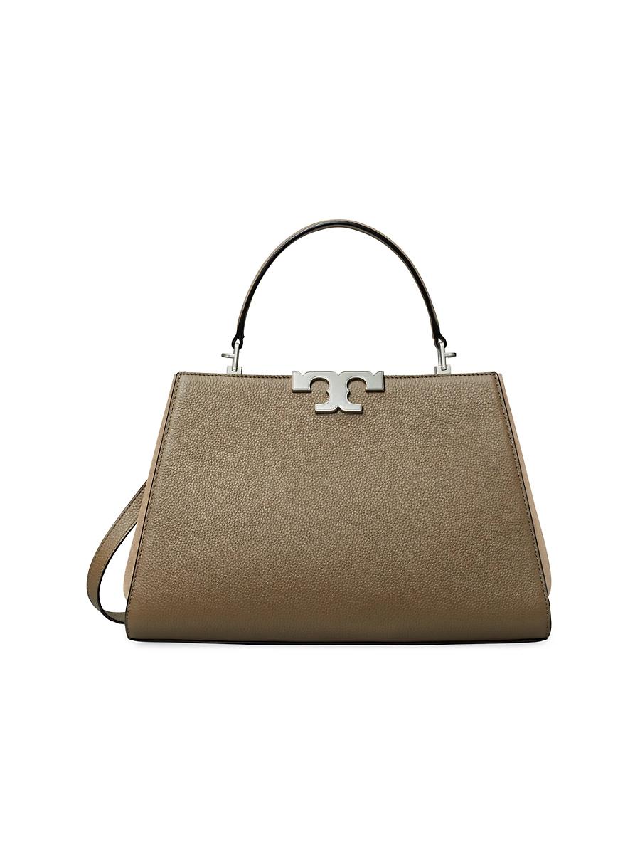 Womens Large Eleanor Pebbled Leather Top Handle Bag Product Image