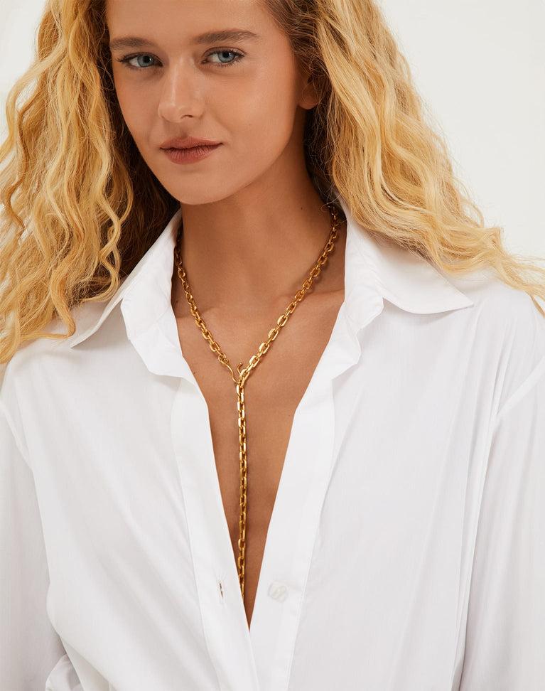 Aimee Necklace - Gold Product Image