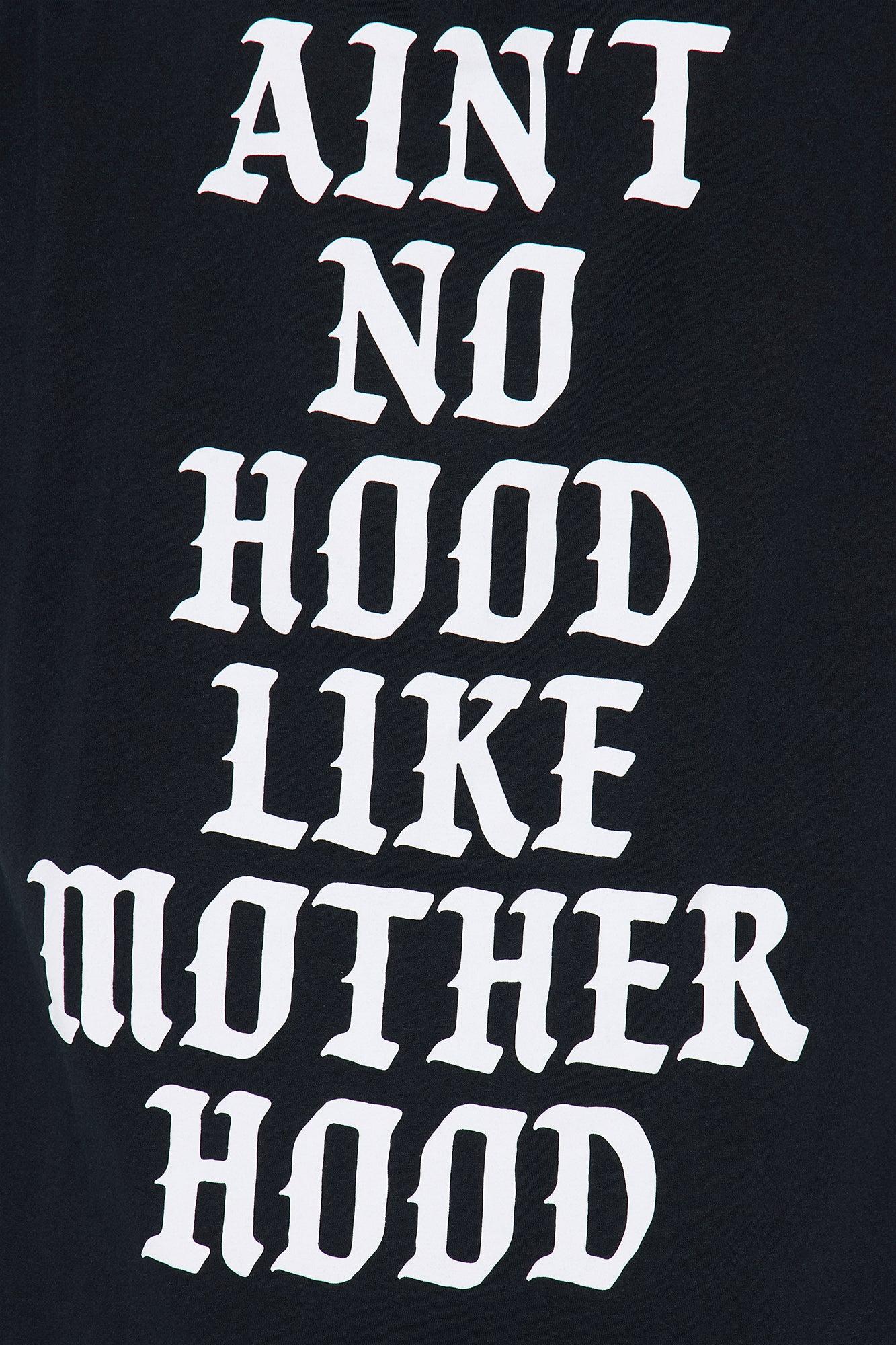Tough As A Mother Oversized Tee - Black Product Image