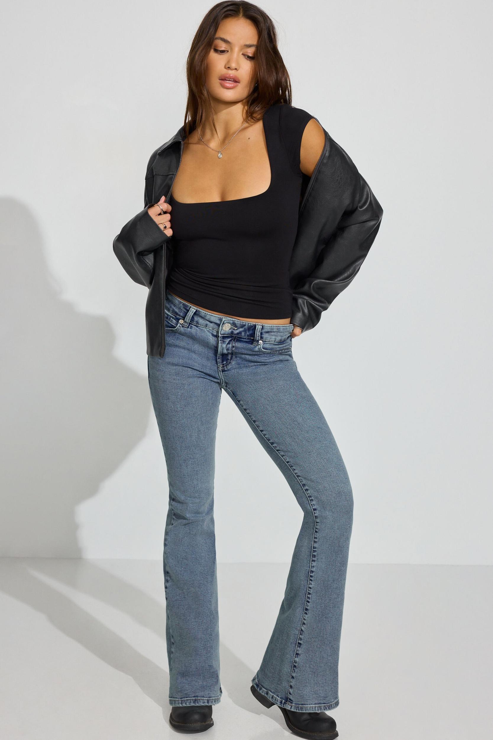 Deep Cowl Neck Halter Top Product Image