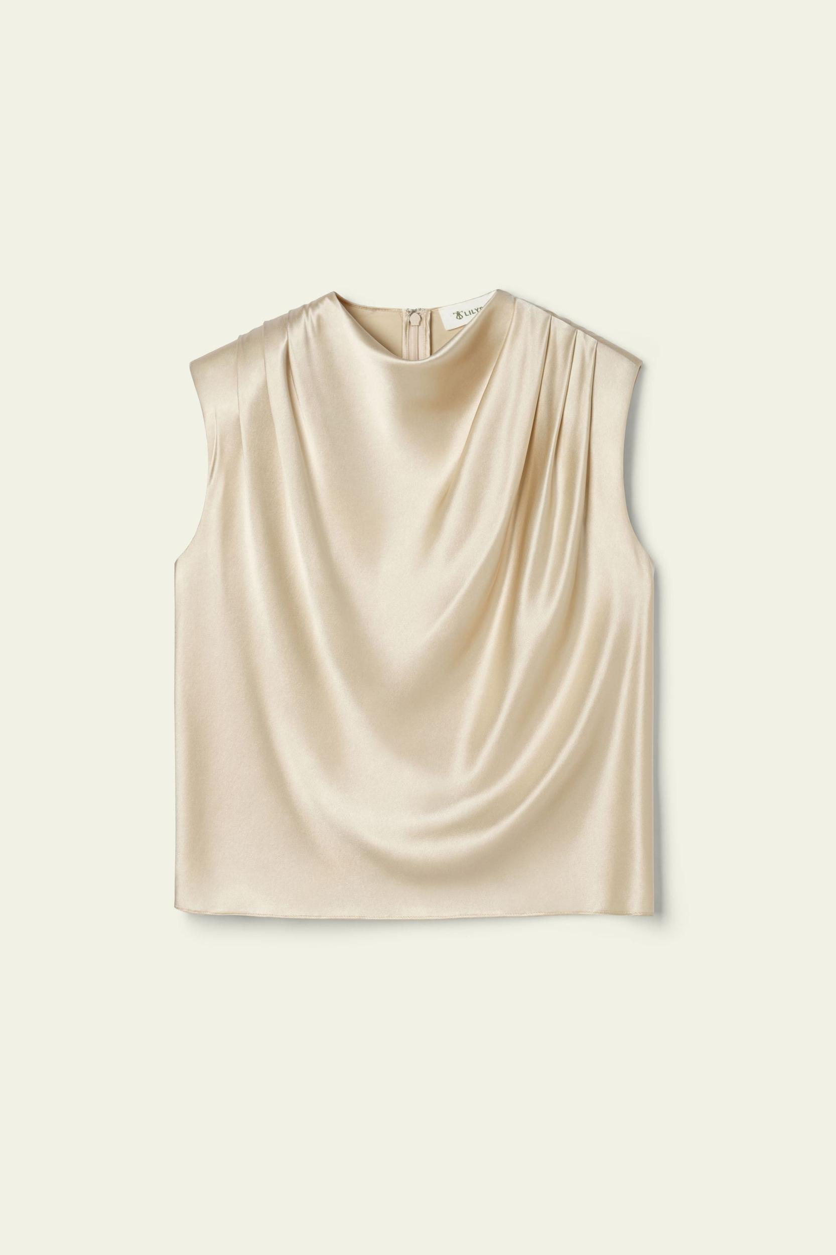 LILYSILK X LYDIA TOMLINSON Grace Top Product Image