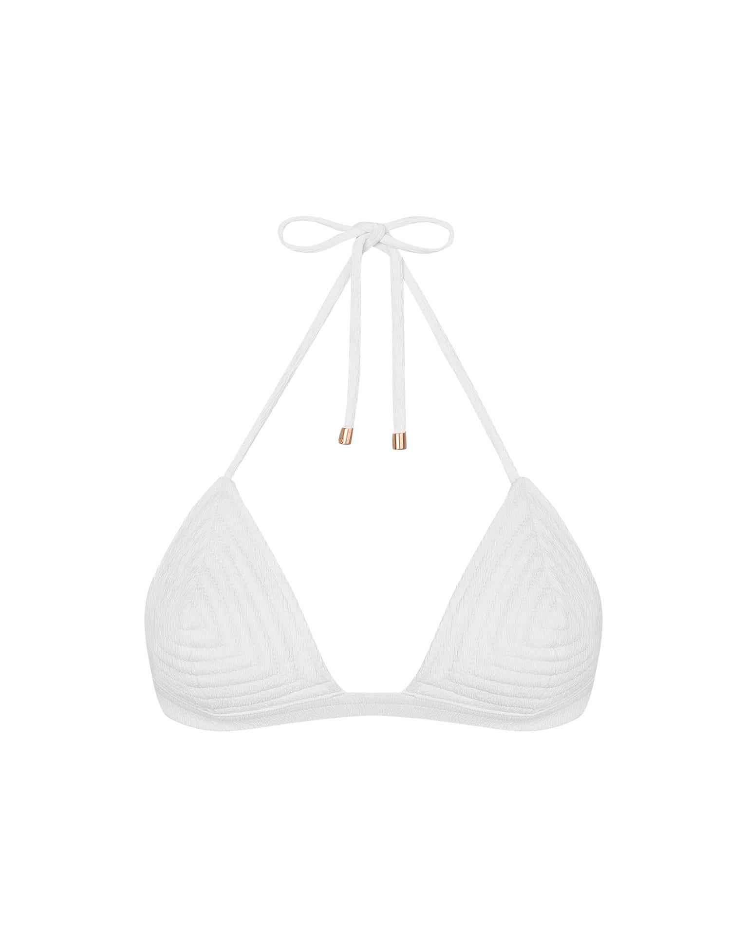 Firenze Emily Neo Slim Tri Top (Exchange Only) - White Product Image