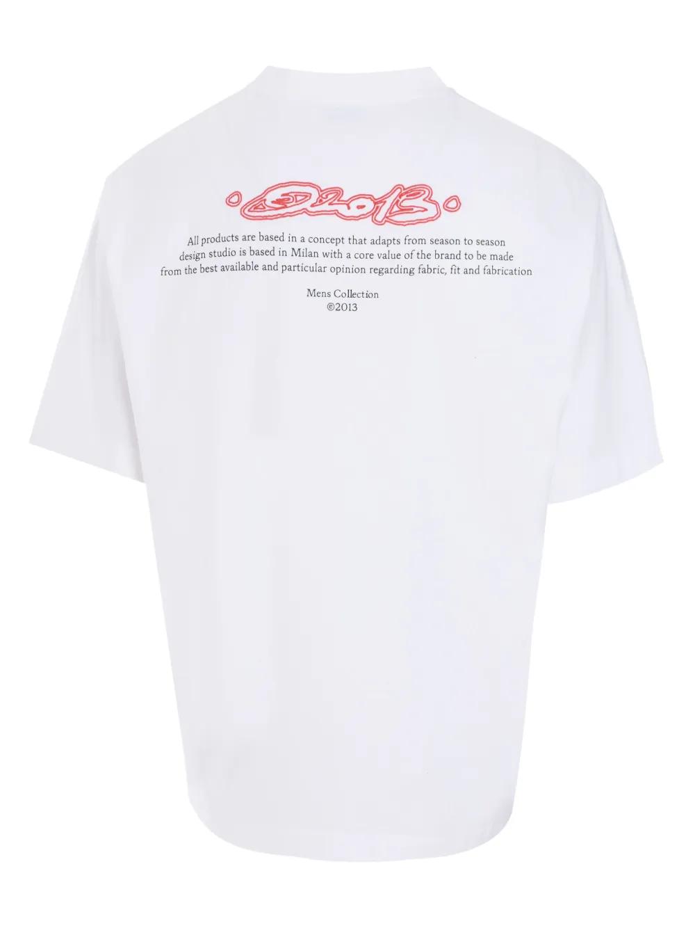 Script Outline T-shirt Product Image