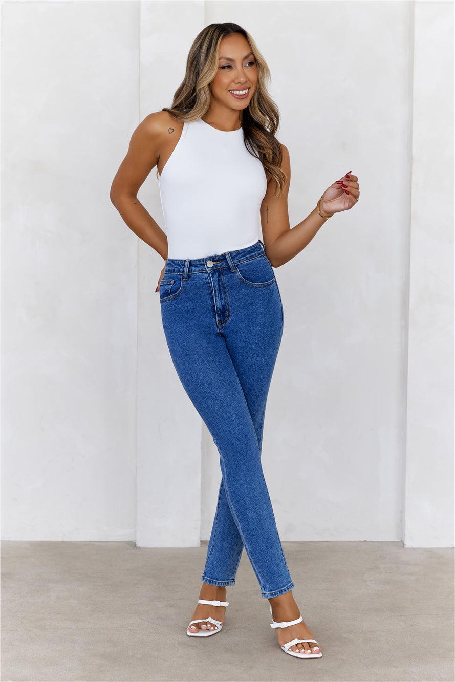 BASE Repeat After Me Tank Top White Product Image