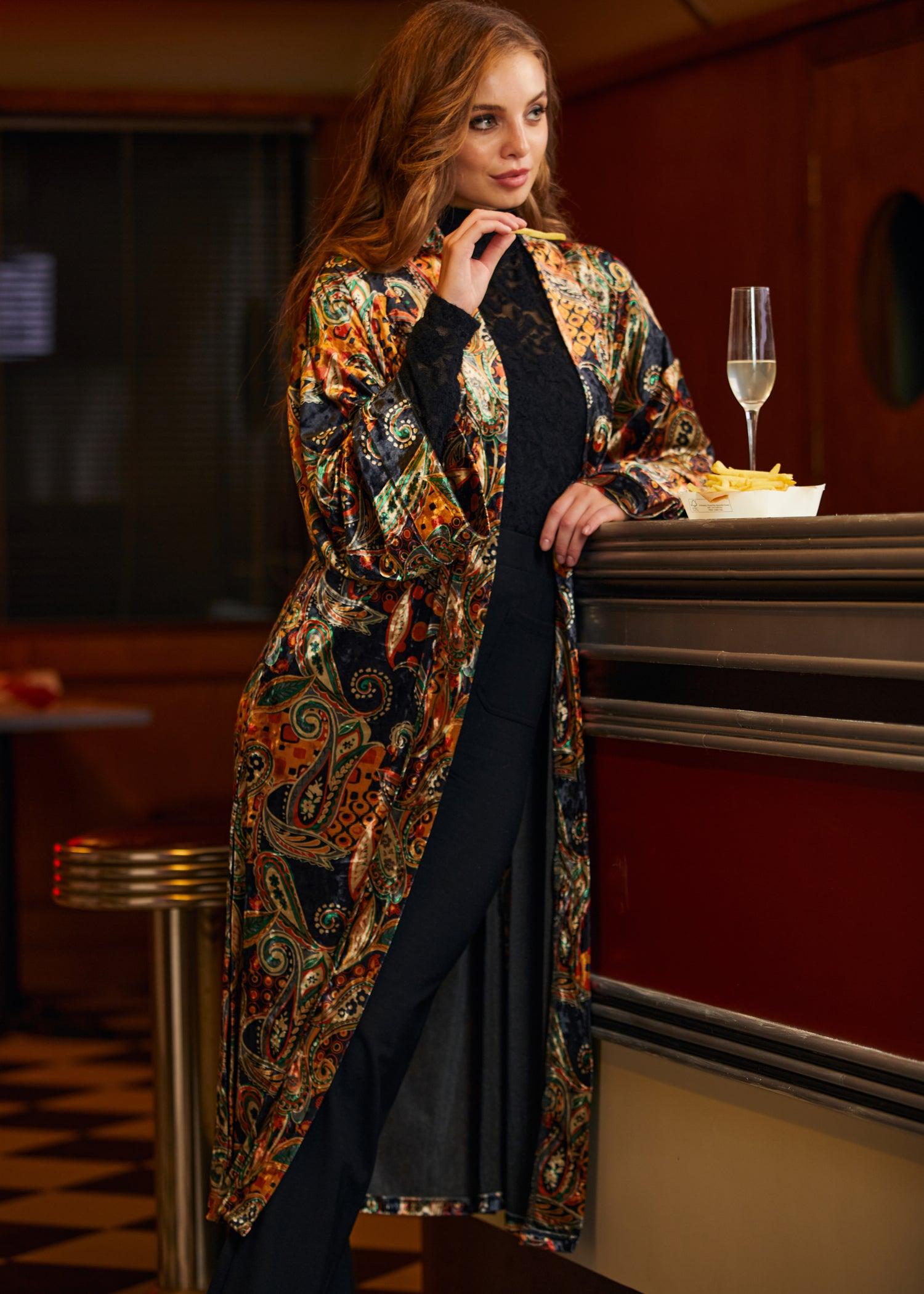 Old School Opulence Kimono Product Image