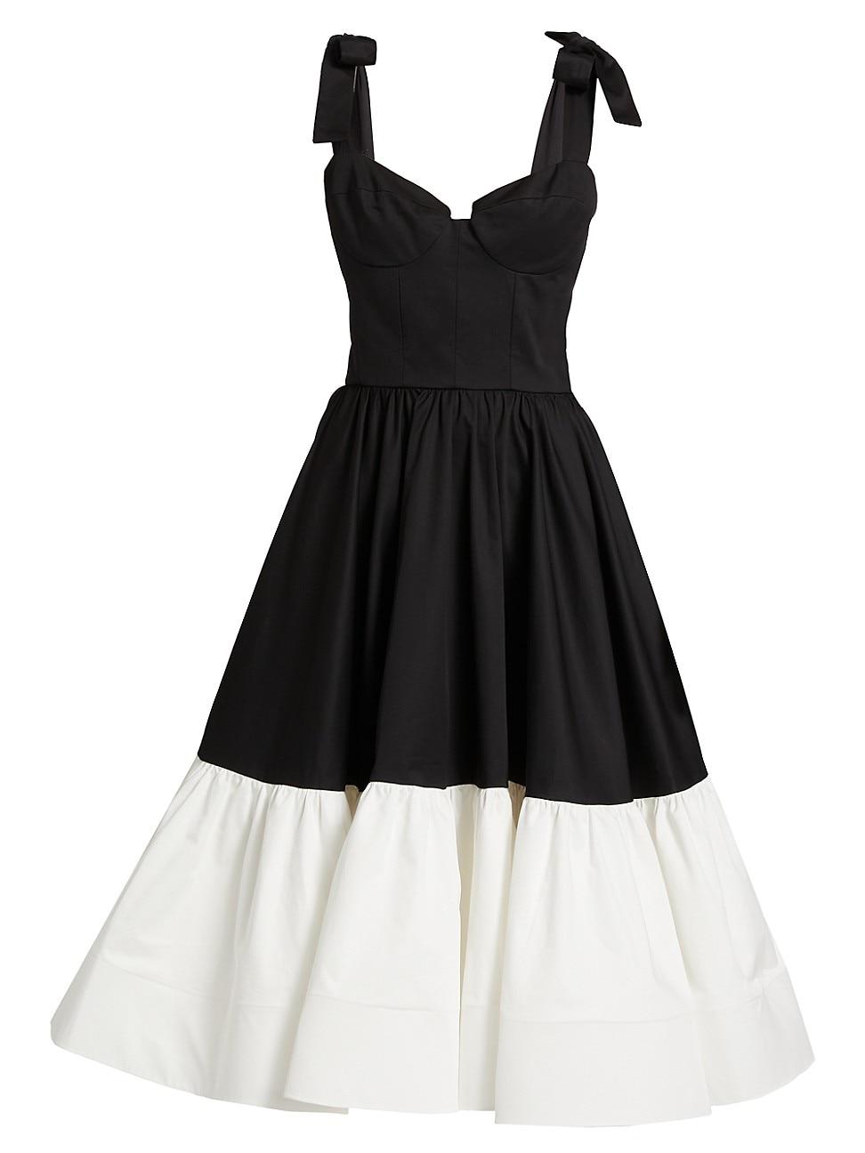 Womens Catalina Two-Tone Midi-Dress Product Image