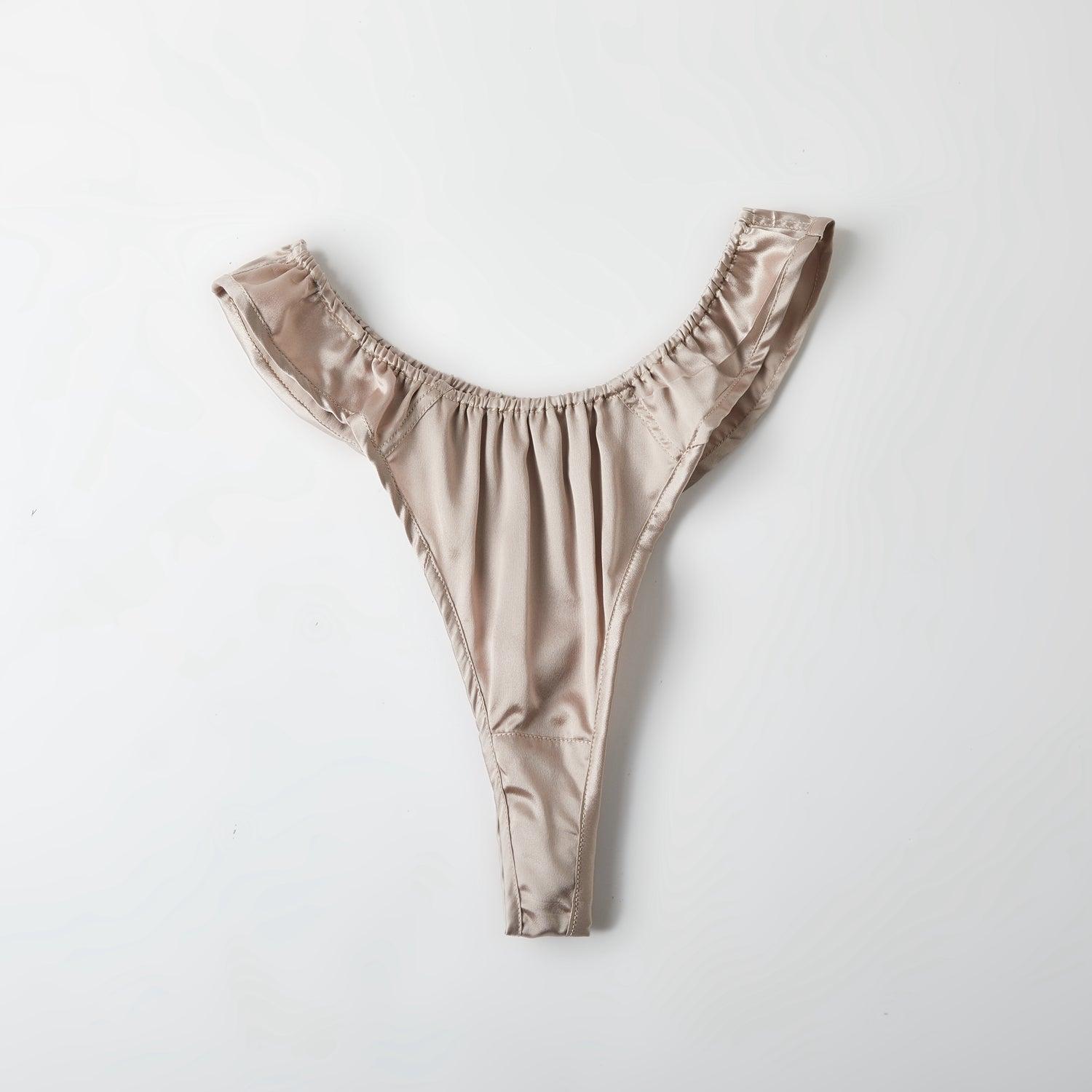 Set of 9 Pure Mulberry Silk Bikini Panties | Mid Waist | 22 Momme | Float Collection Product Image