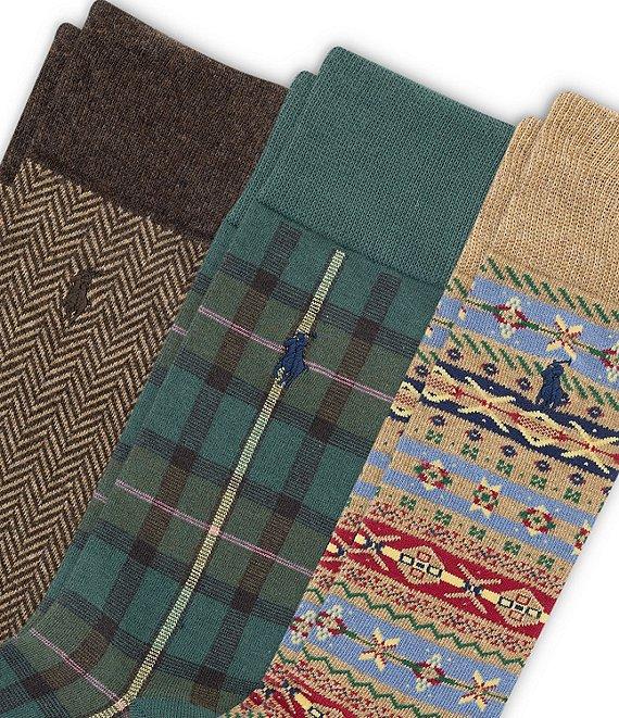 Polo Ralph Lauren Dress Socks 3-Pack Product Image