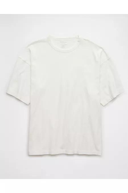 AE Boxy Linen-Blend T-Shirt Mens Product Image