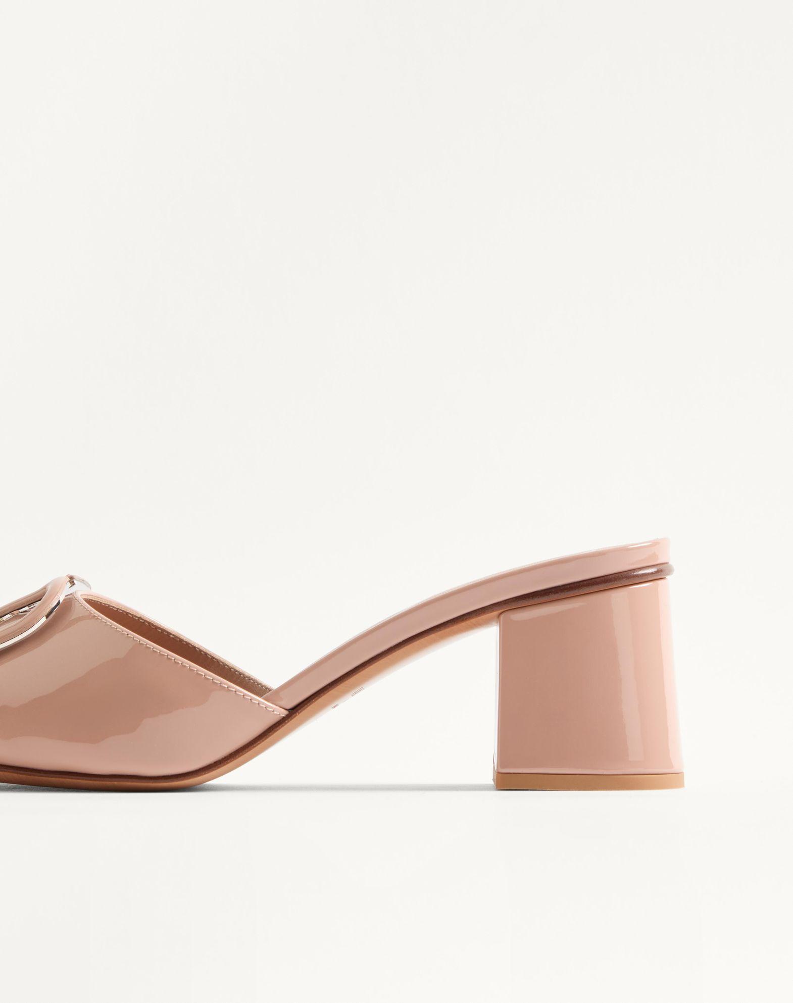 Vlogo Signature Patent Leather Slide Sandal 60Mm Product Image