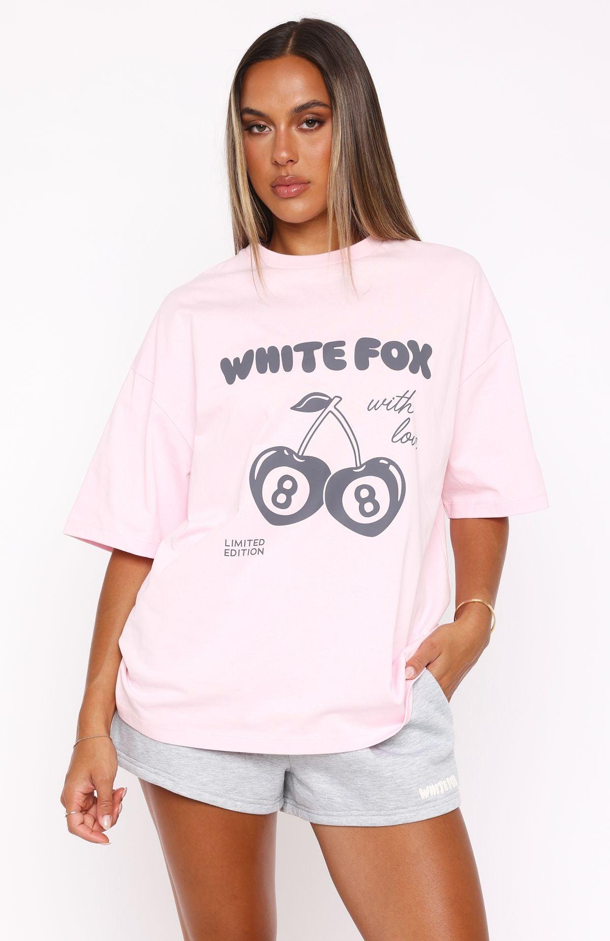 With Love In The Moment Oversized Tee Pink Product Image
