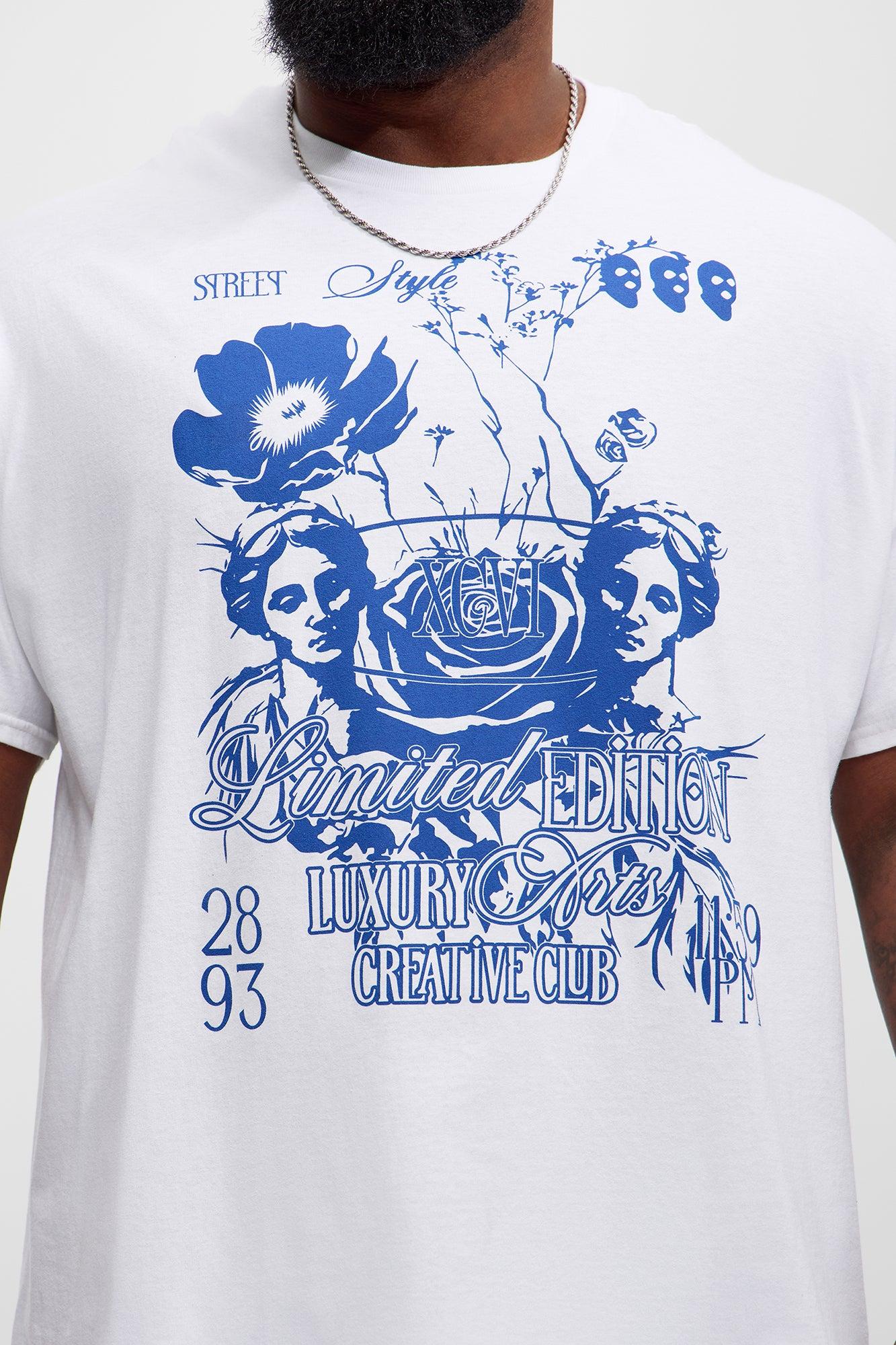 Limited Edition Lux Short Sleeve Tee - White Product Image