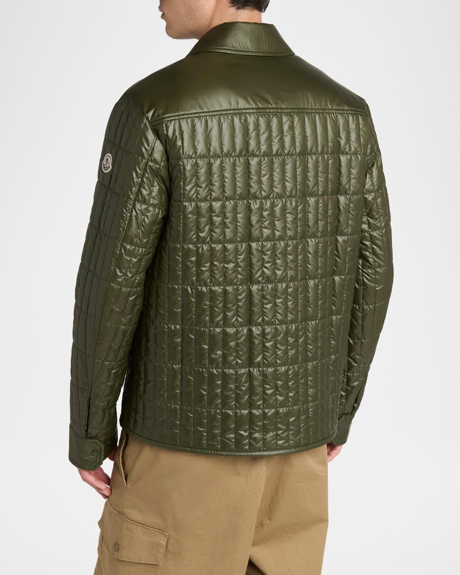 Men's Poiliot Quilted Down Shirt Jacket Product Image
