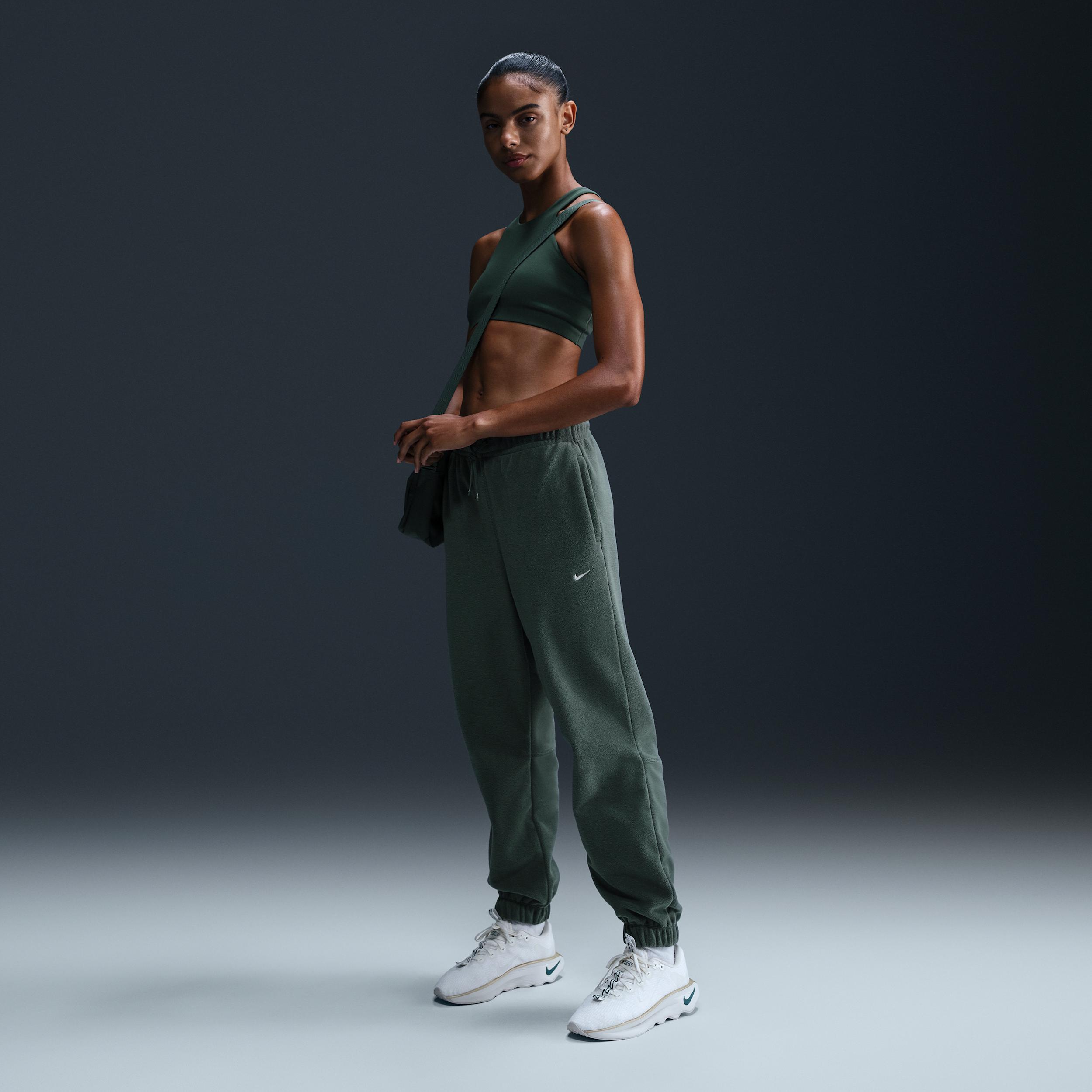 Nike Womens Therma-FIT One Loose Fleece Pants | FB5578-338 Product Image