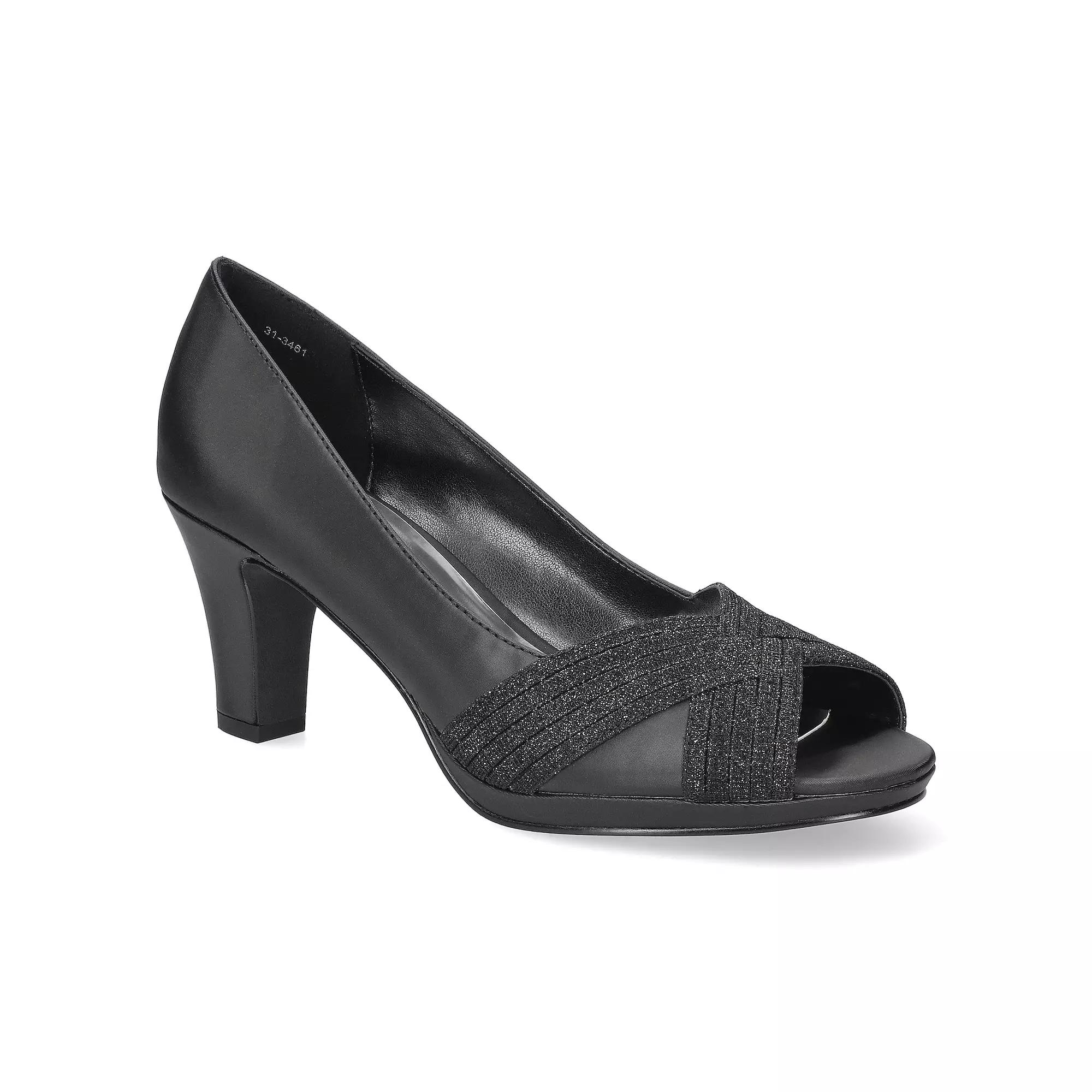 Easy Street Women's Lavish Platform Peep Toe Pumps,  Product Image