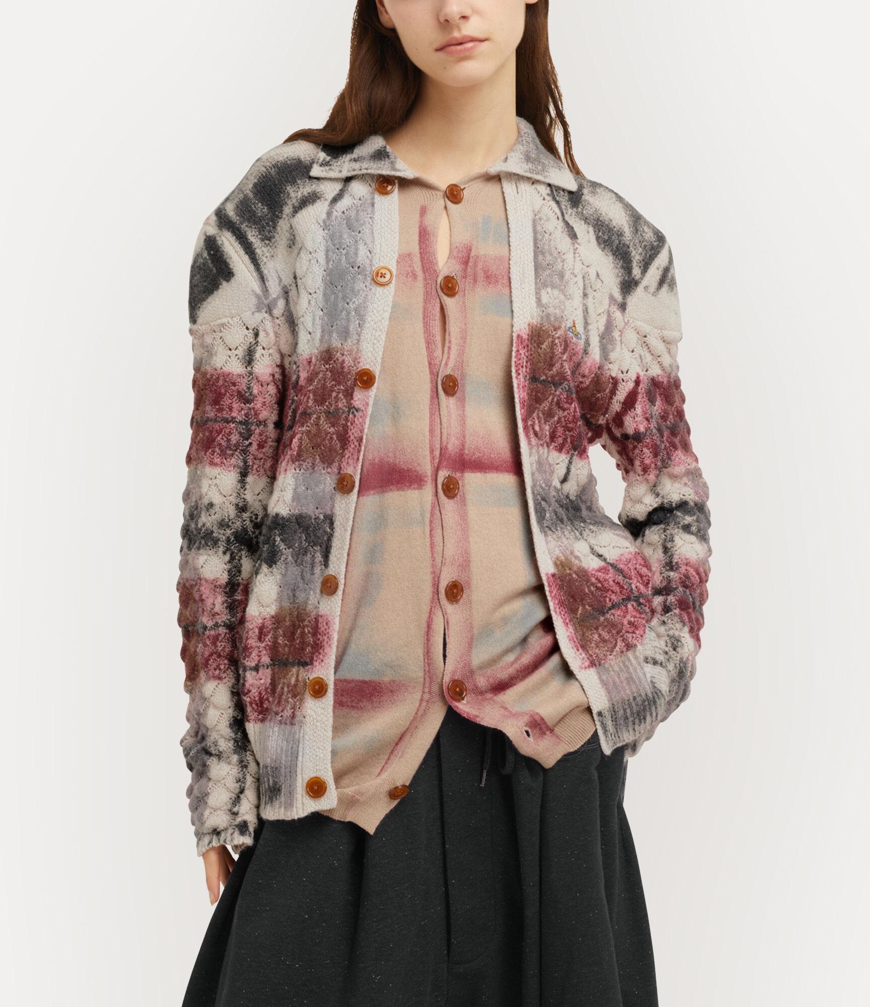 Dual Tartan Cardigan Product Image