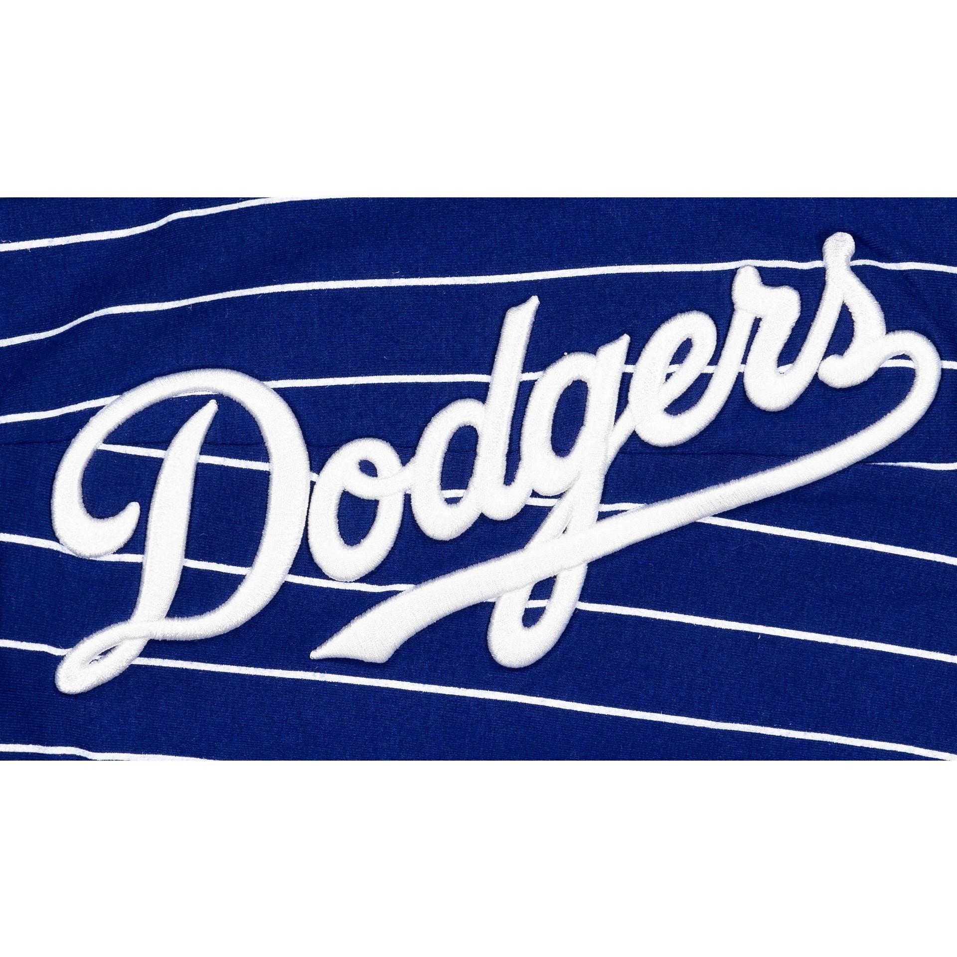 Los Angeles Dodgers Logo Select Pinstripe Jogger Male Product Image