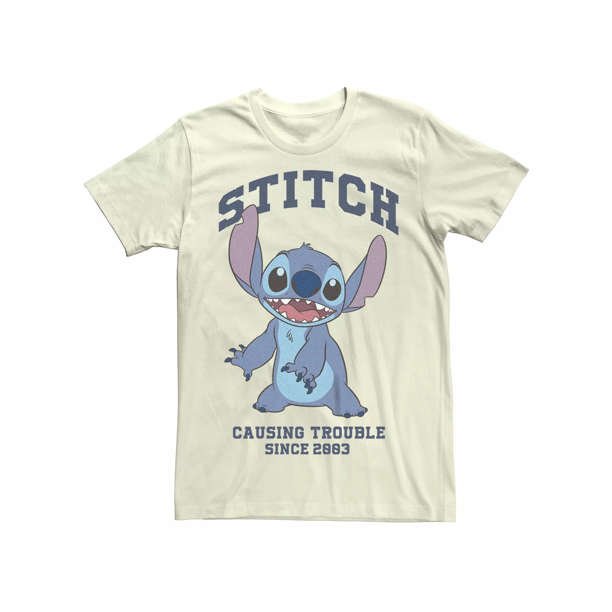 Disney's Lilo & Stitch Men's Causing Trouble Since 2003 Tee,  Product Image