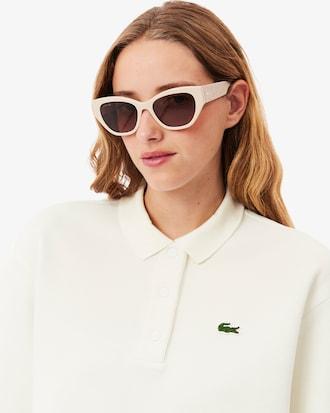 Oversized Piqué Polo Shirt Product Image