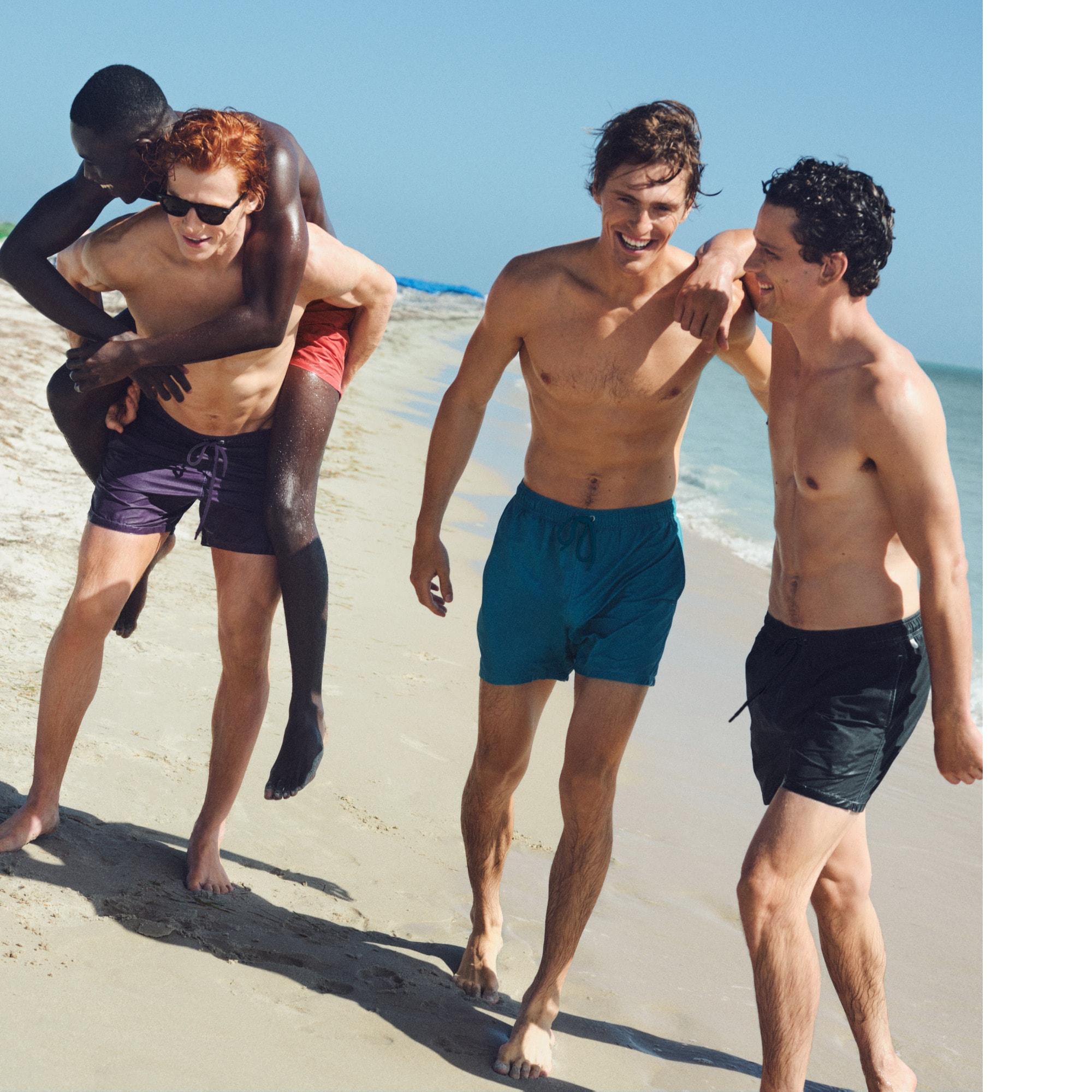 5" pigment-dyed swim trunk Product Image