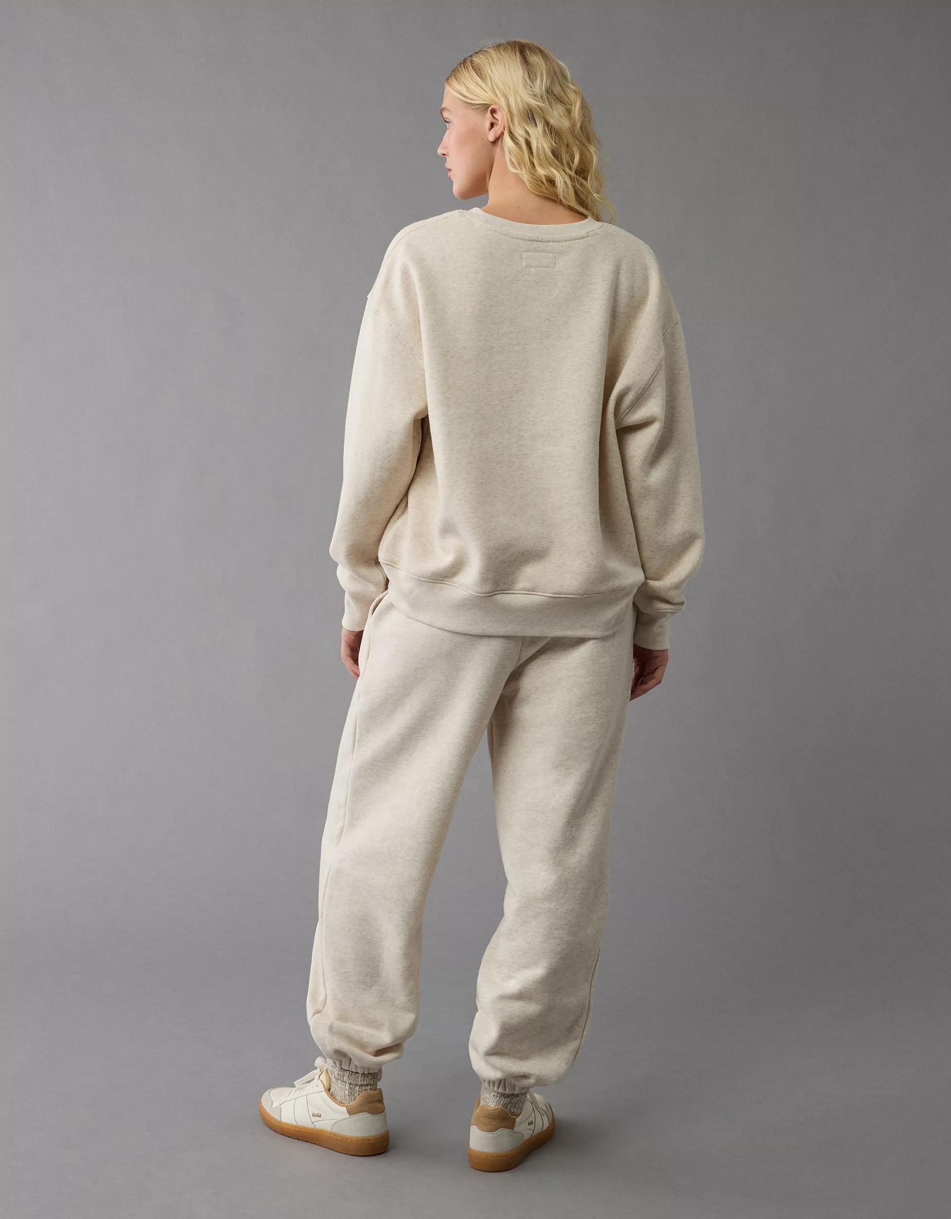 AE Everyday Luxe Crew Neck Sweatshirt Product Image