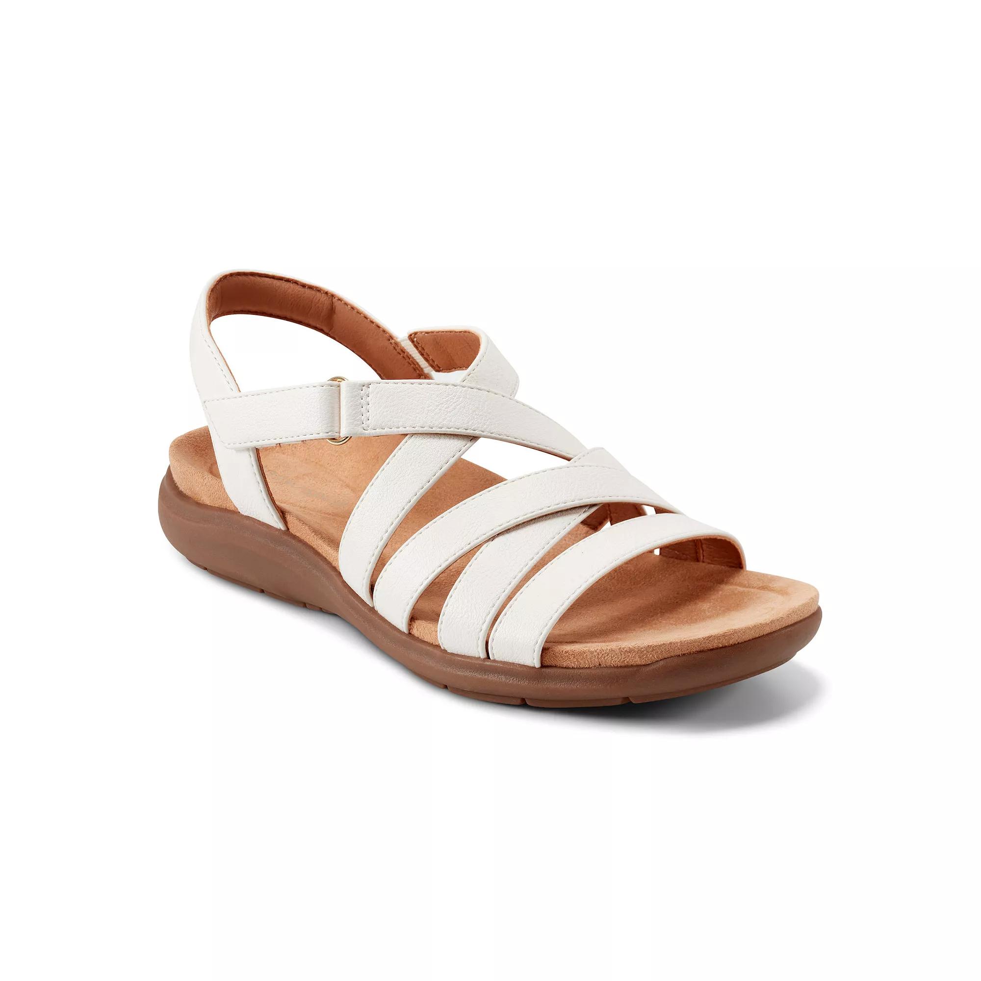 Easy Spirit Women's Whitt Strappy Adjustable Wedge Sandals,  Product Image