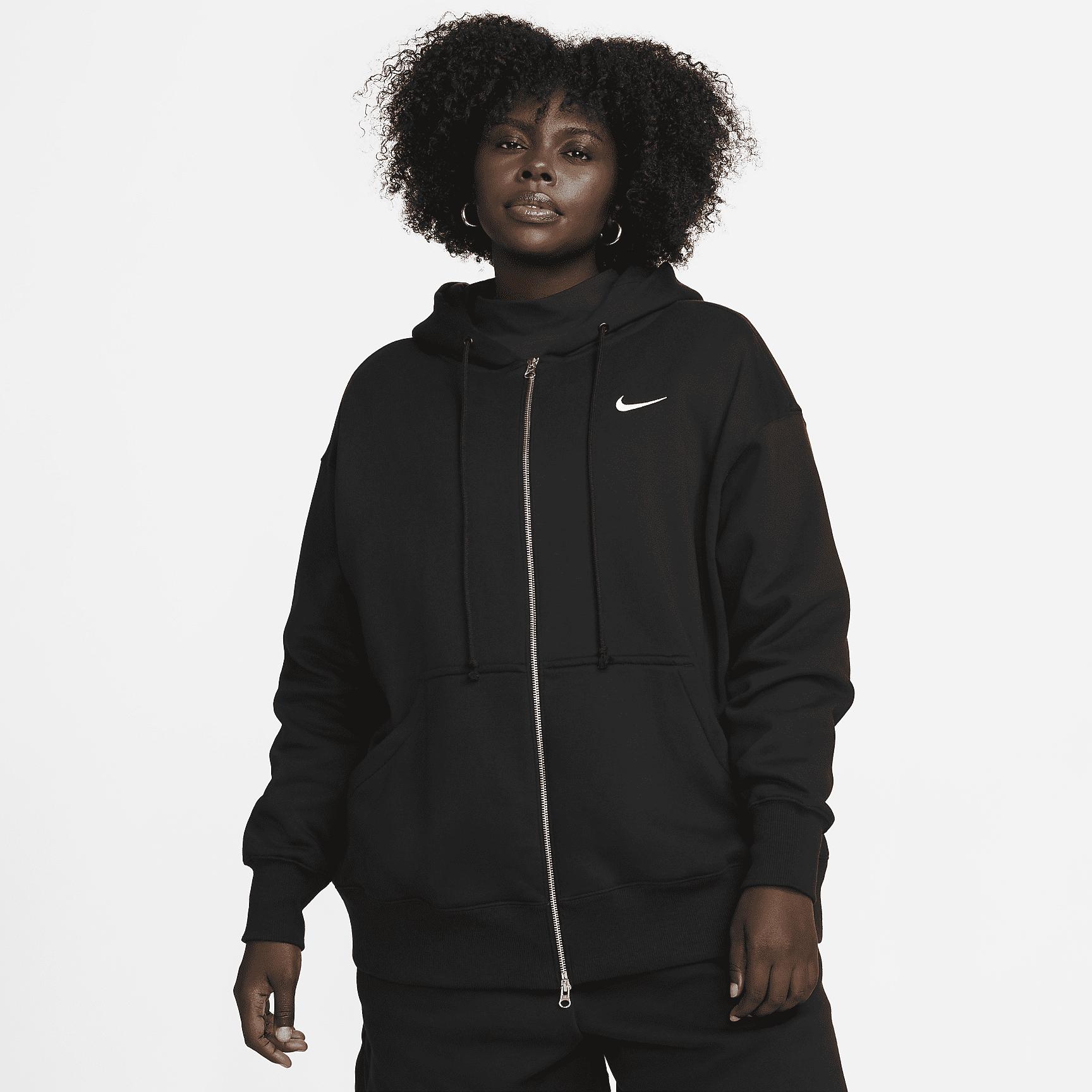 Nike Sportswear Phoenix Fleece Women's Oversized Full-Zip Hoodie (Plus Size) Product Image
