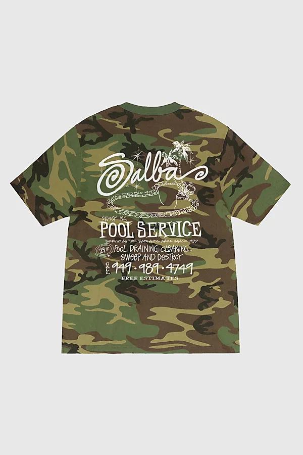 Stussy Pool Service Pigment Dyed Tee Mens at Urban Outfitters Product Image