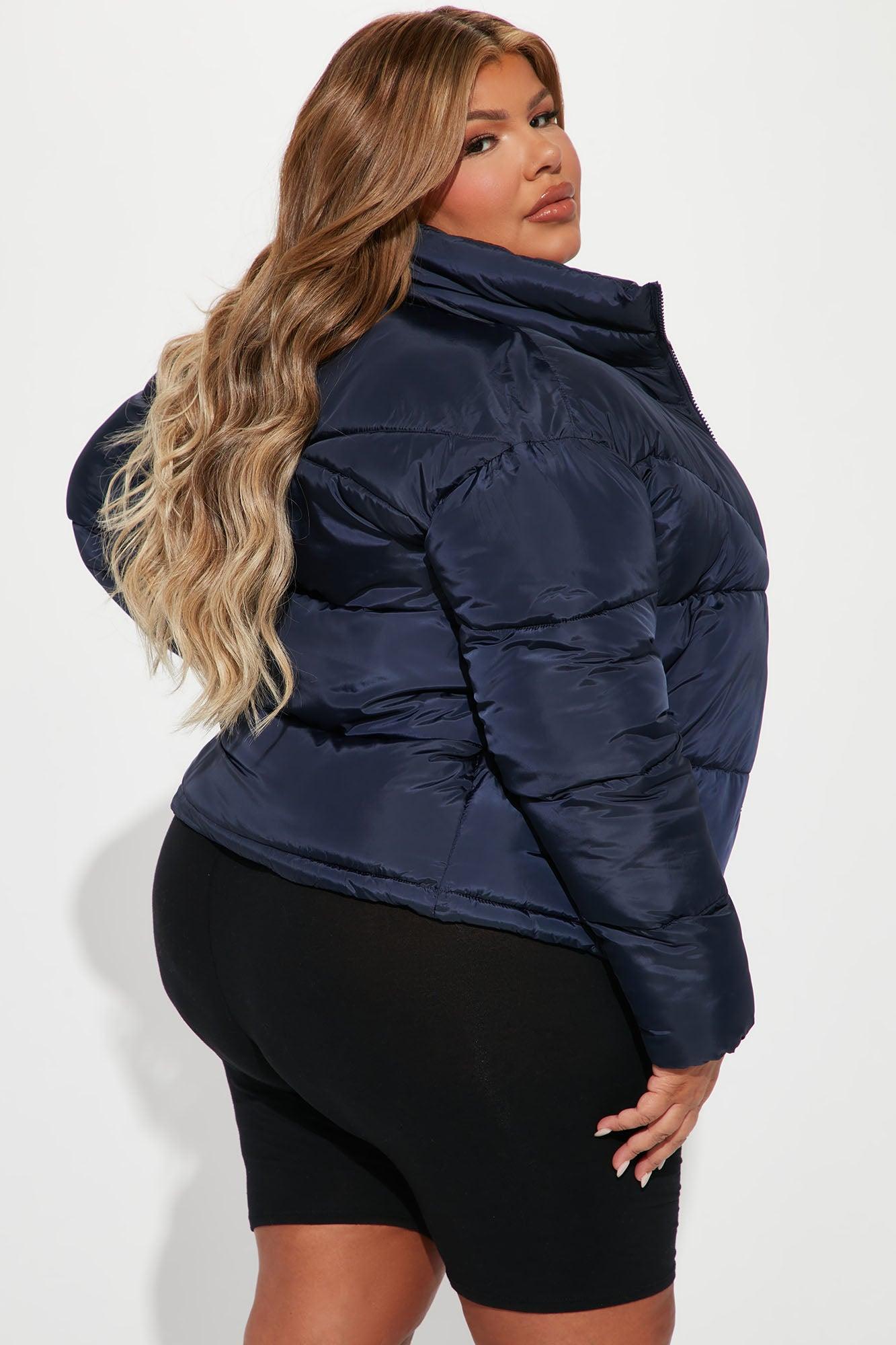 City Streets Puffer Jacket - Navy Product Image