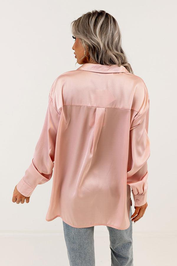 Reaching Out To You Shift Top In Pink Product Image