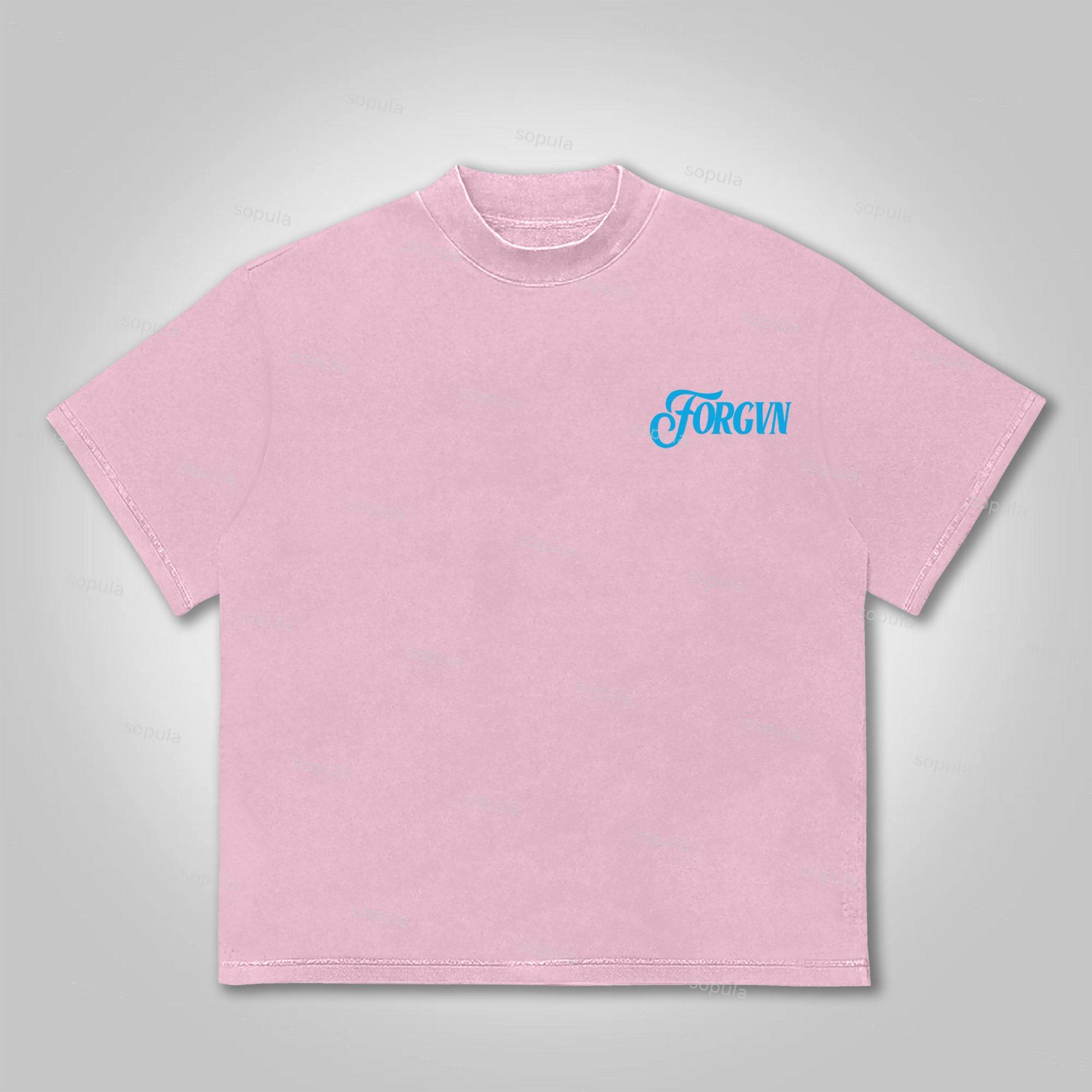 Sopula For God So Loved The World Print Cotton T-Shirt Product Image