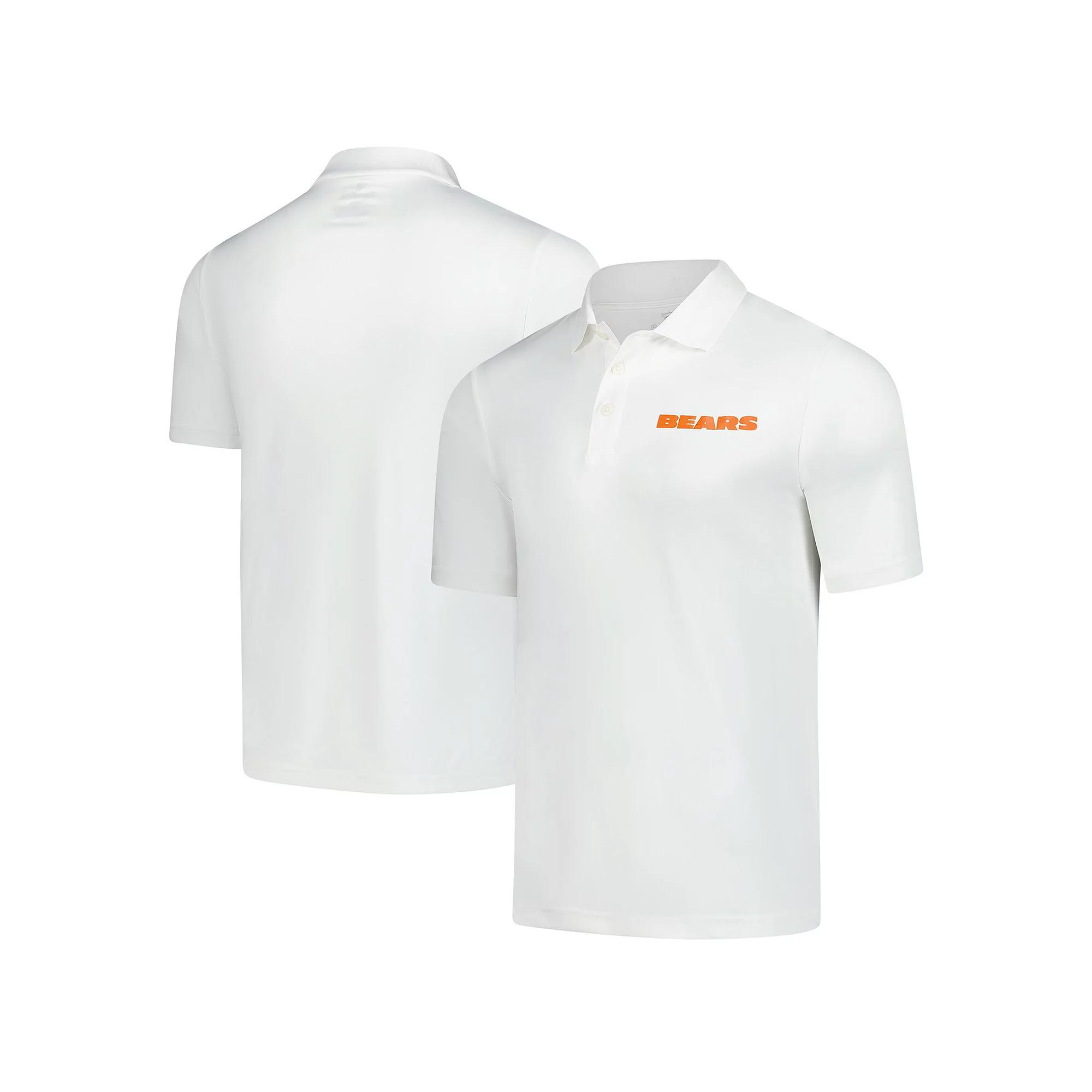 Men's Fanatics  White Chicago Bears Polo, Size: XL Product Image