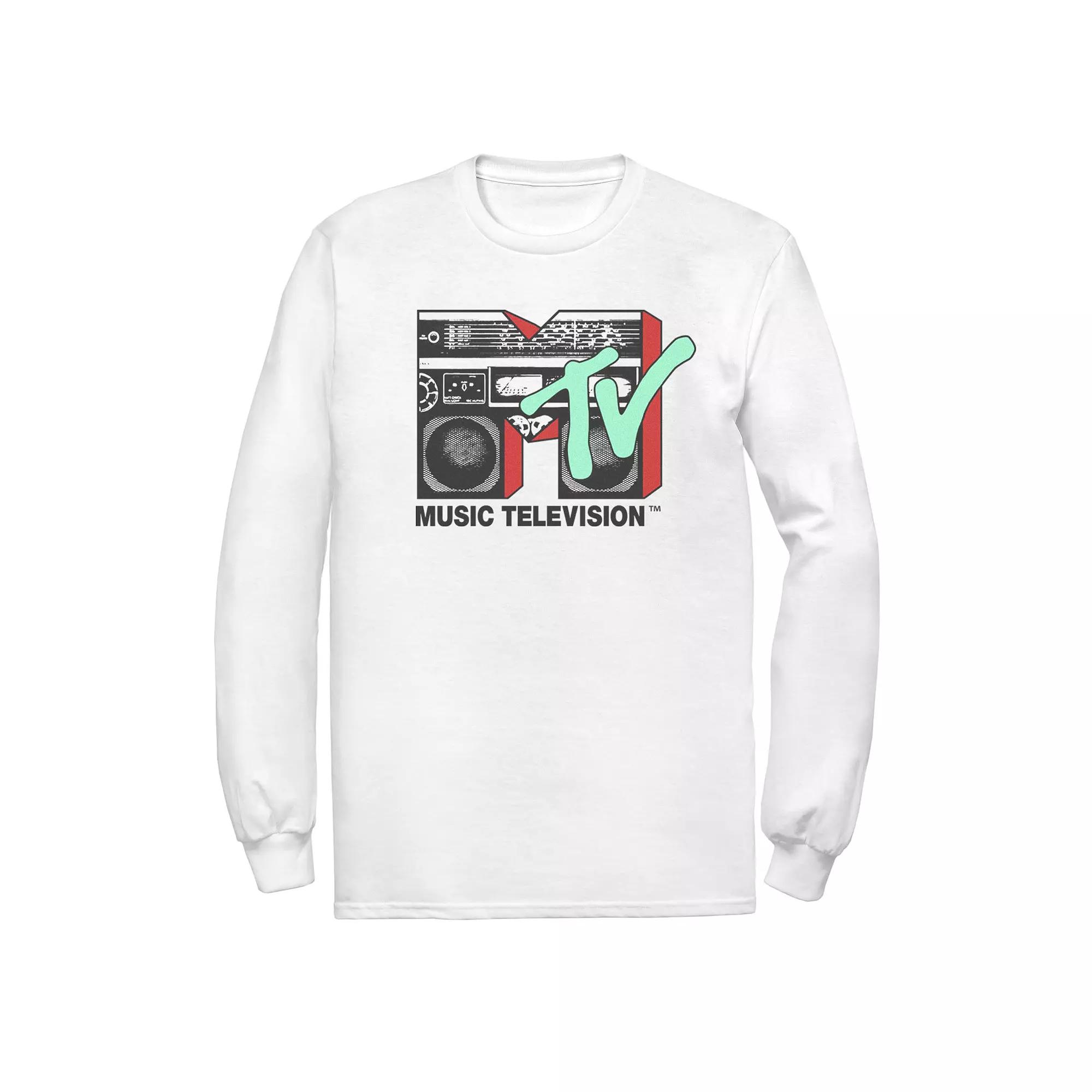 Mens Mtv Boom Box Logo Tee Product Image