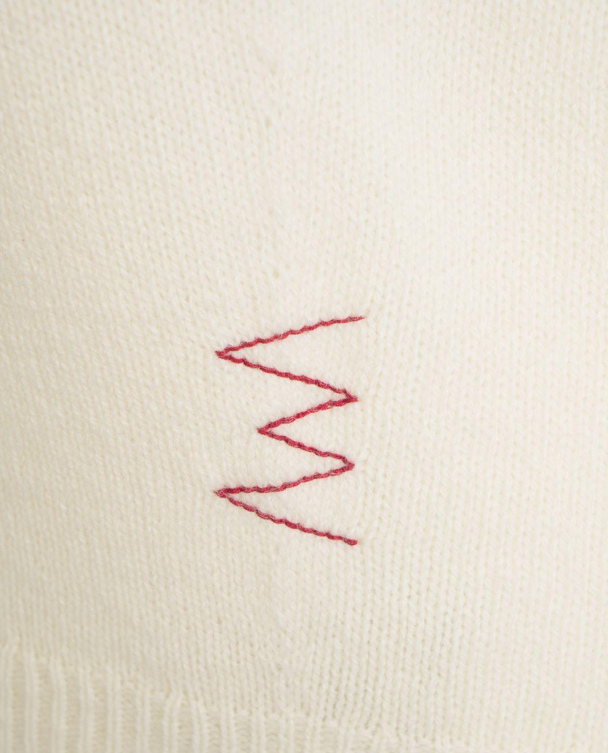 Sweater with polo collar Product Image