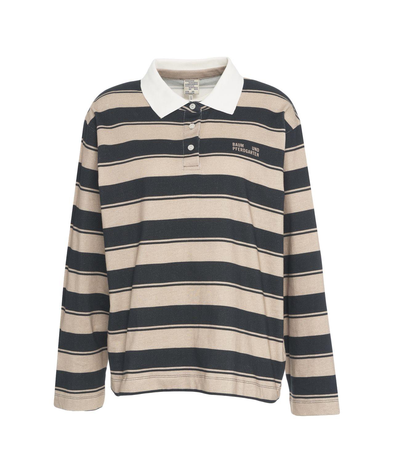 Striped polo shirt 'Jeanne' Product Image