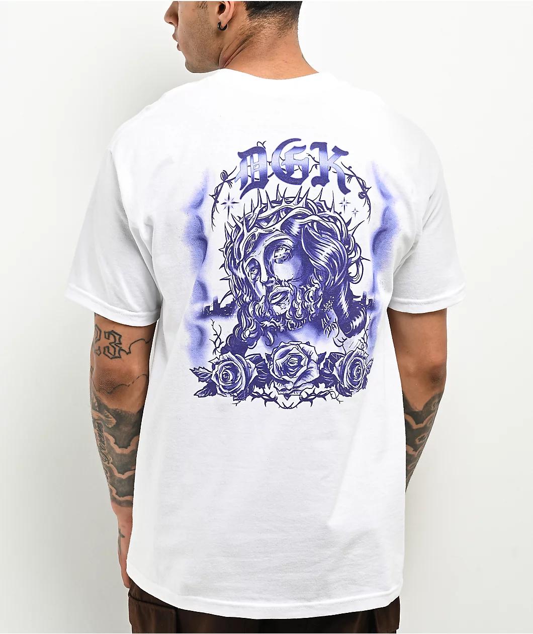 DGK Save Us White T-Shirt Product Image