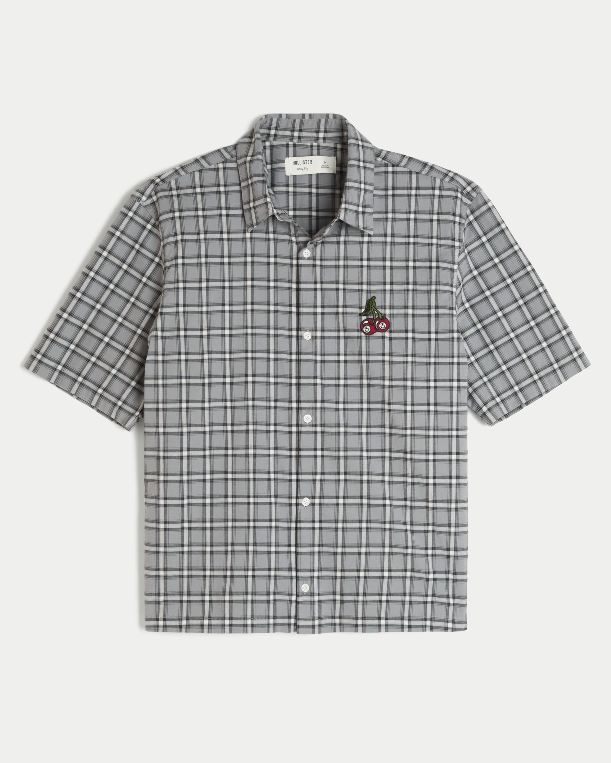 Boxy Short-Sleeve Shirt Product Image