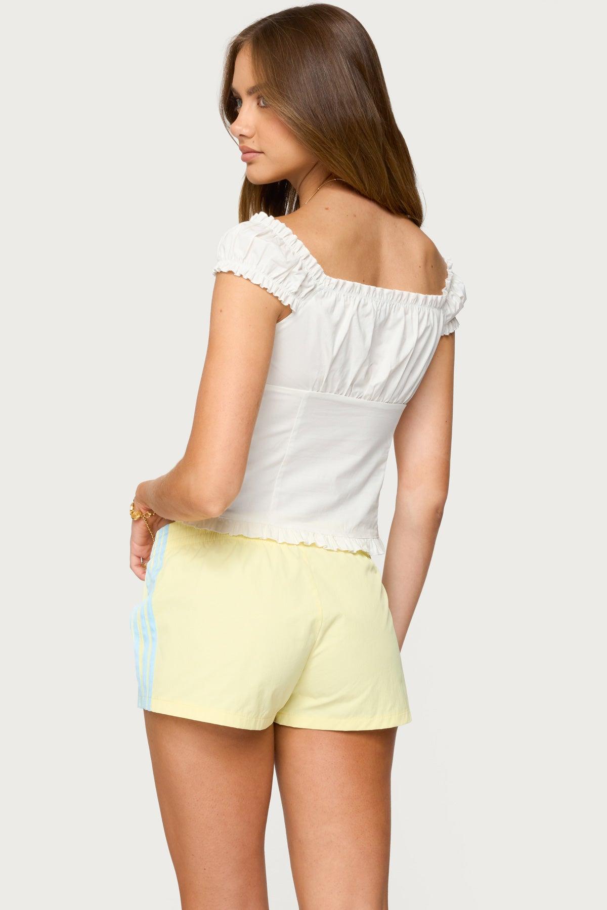Arlow Ruffle Button Up Top Product Image