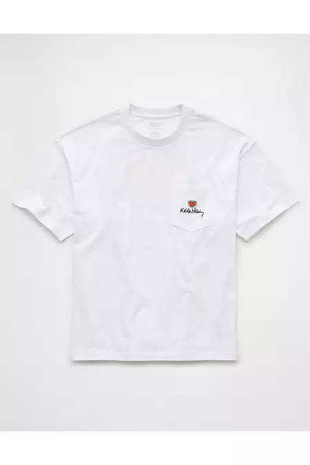 AE Boxy Keith Haring Graphic T-Shirt Men's Product Image