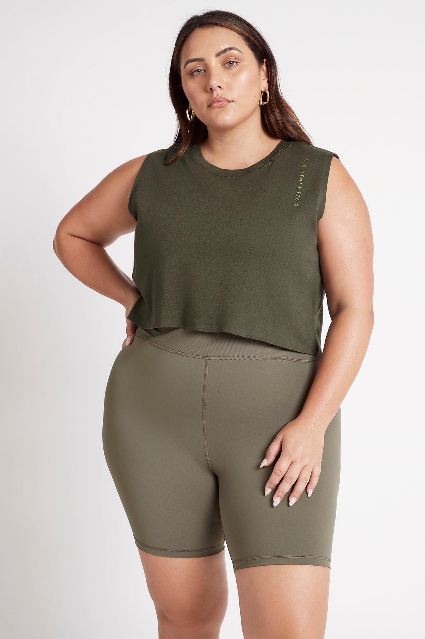 Cropped Embossed Signature Logo Tank 112 Product Image