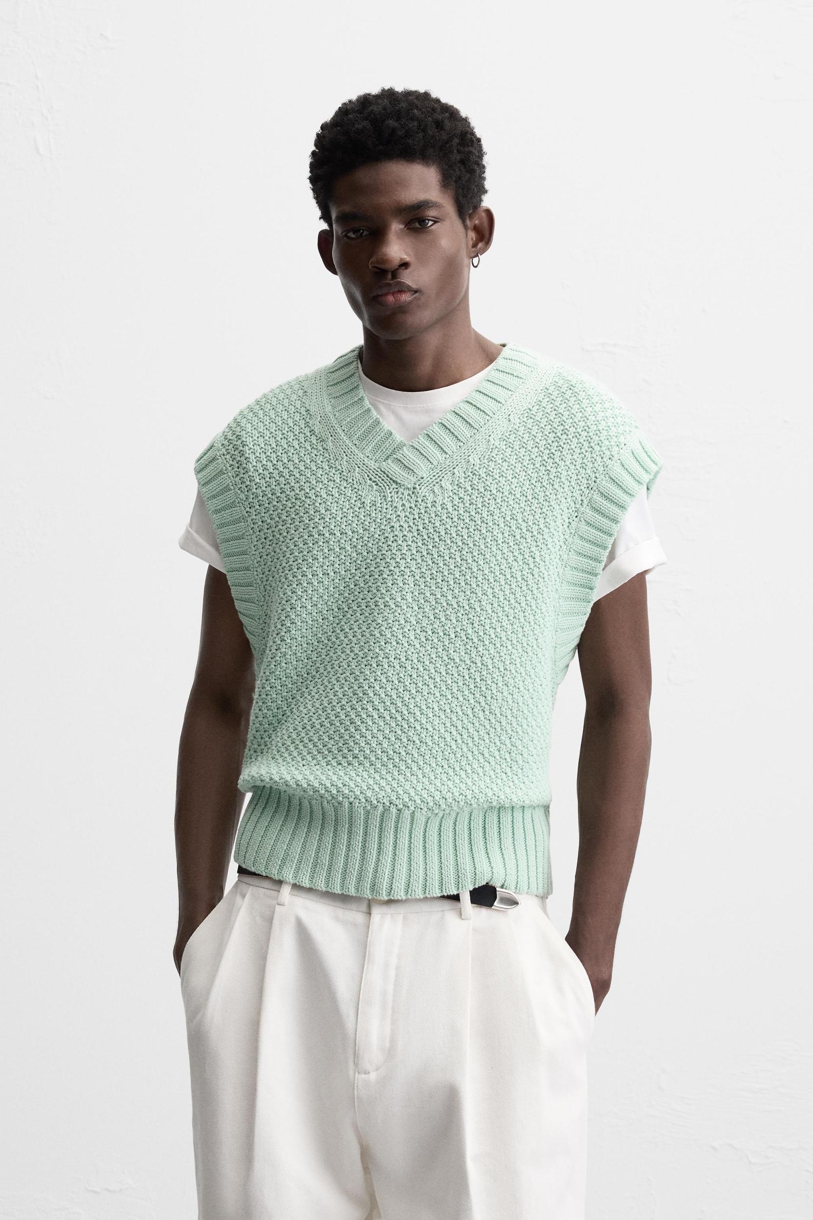 TEXTURED KNIT CARDIGAN Product Image