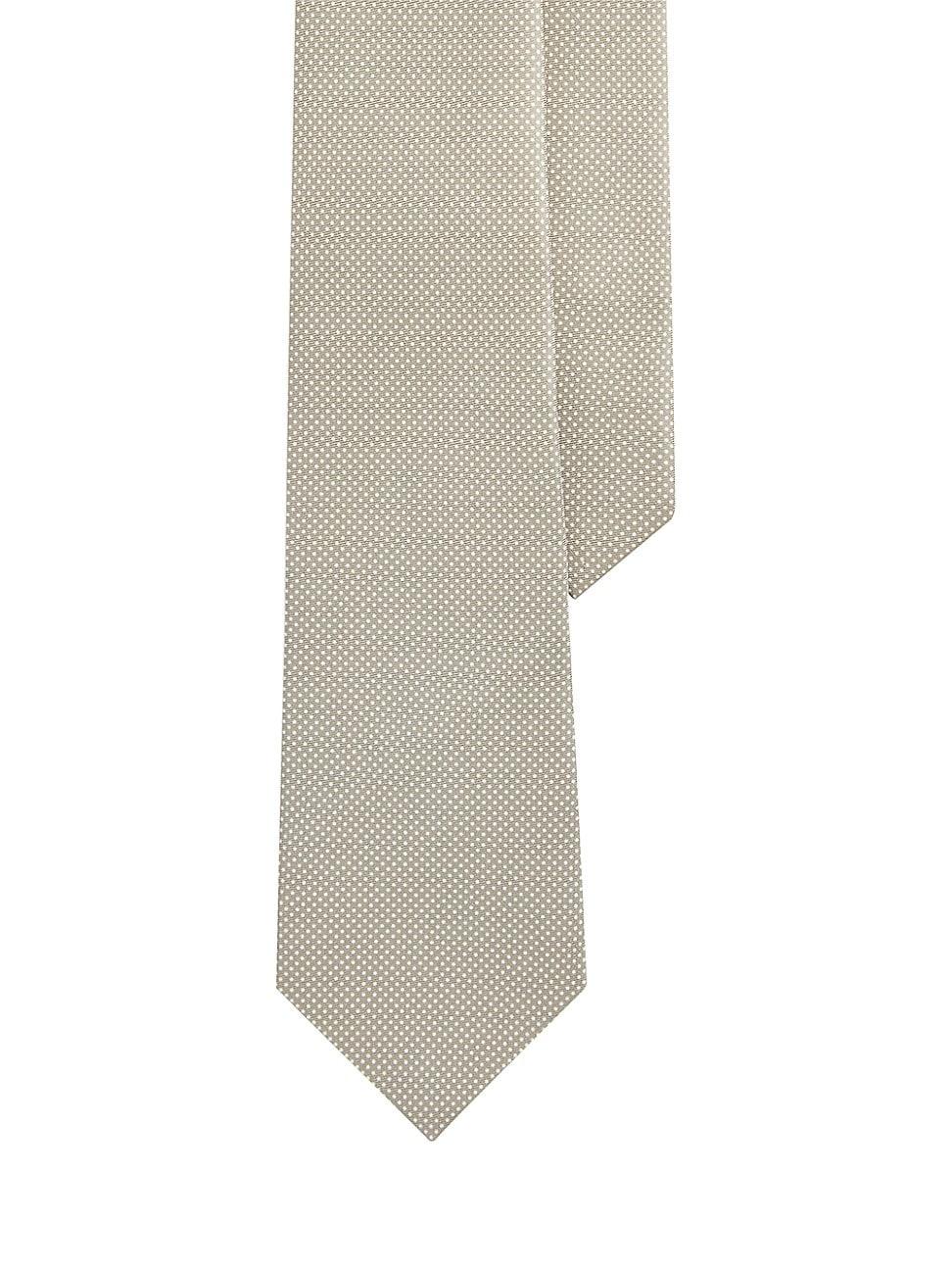 Mens Pin Dot Silk Tie Product Image