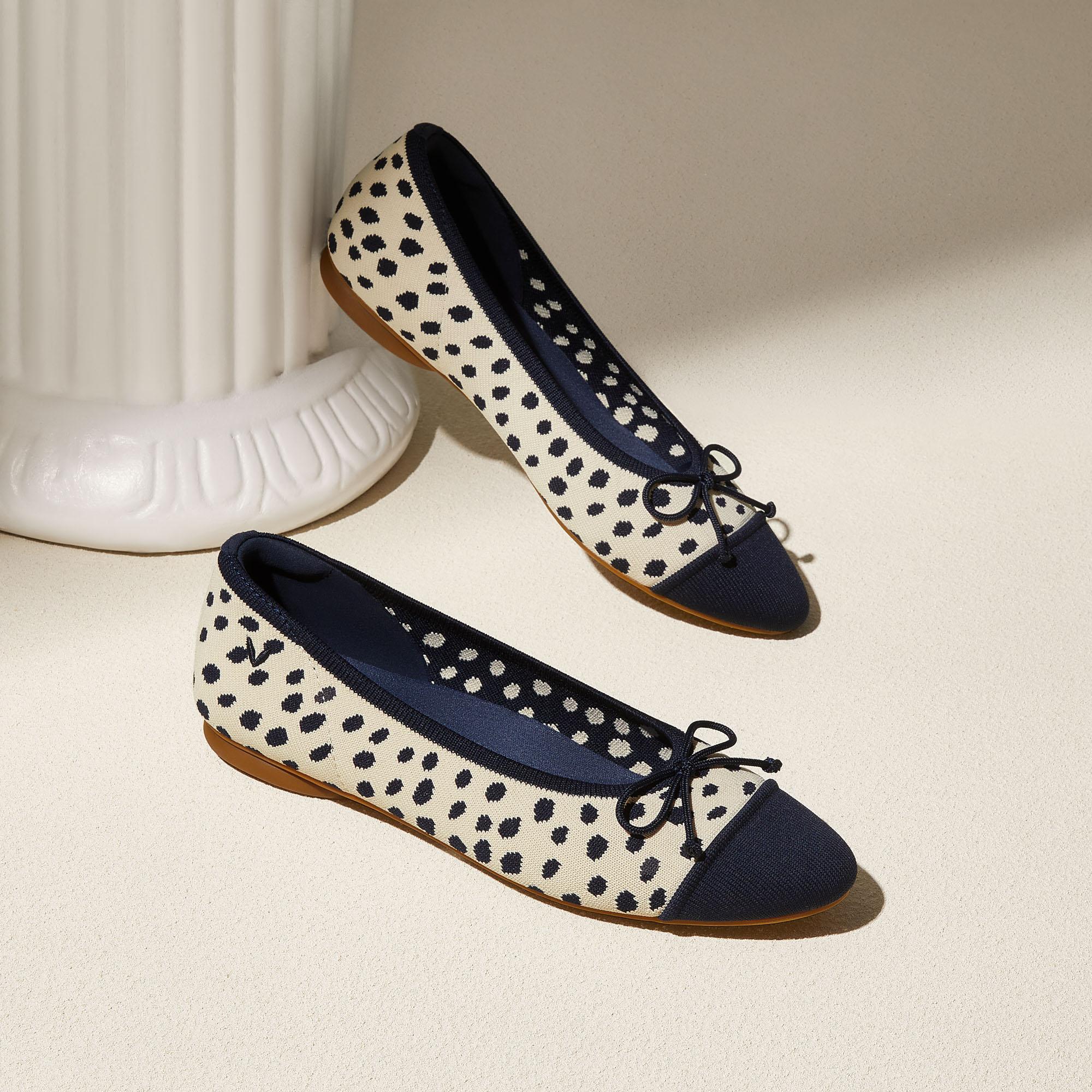 Almond-Toe Bow Flats (Tiana) Product Image