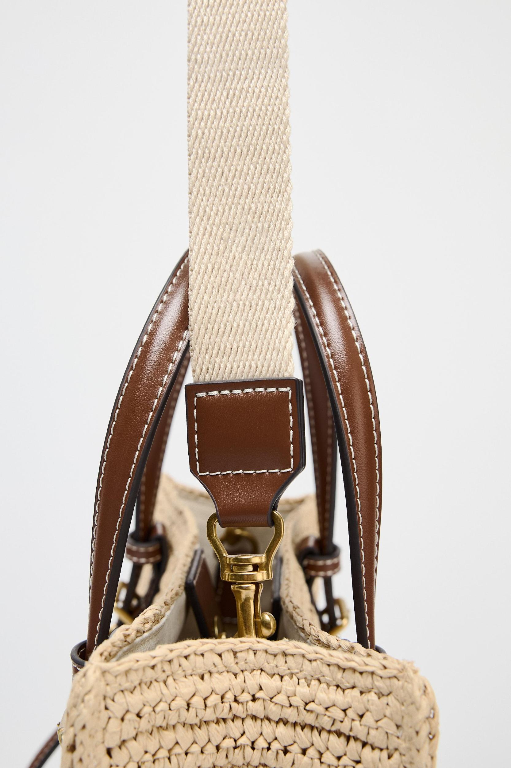 WOVEN MINI TOTE BAG Product Image