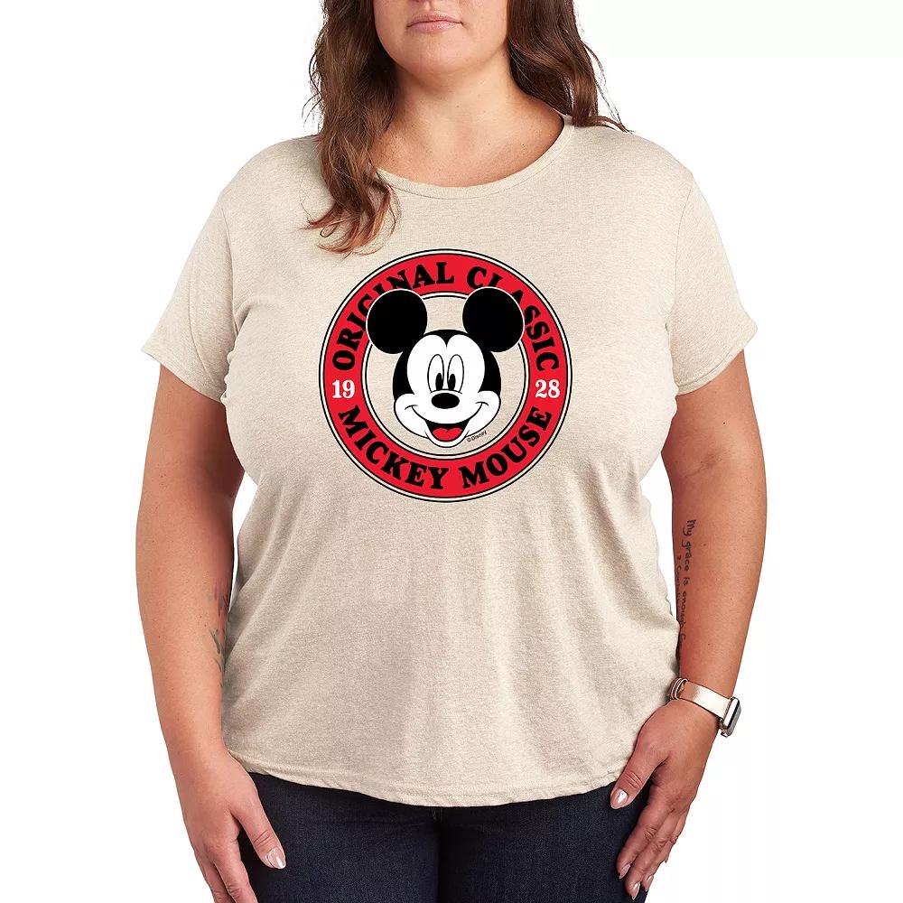 Disney's Mickey Mouse Plus Original Classic Graphic Tee, Women's,  Product Image