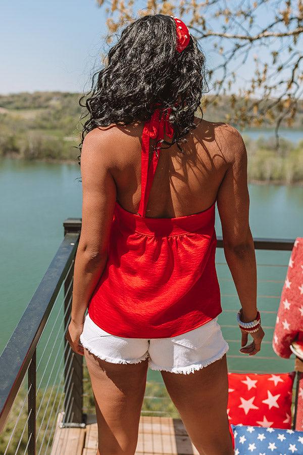 Loving Tribute Halter Top Product Image